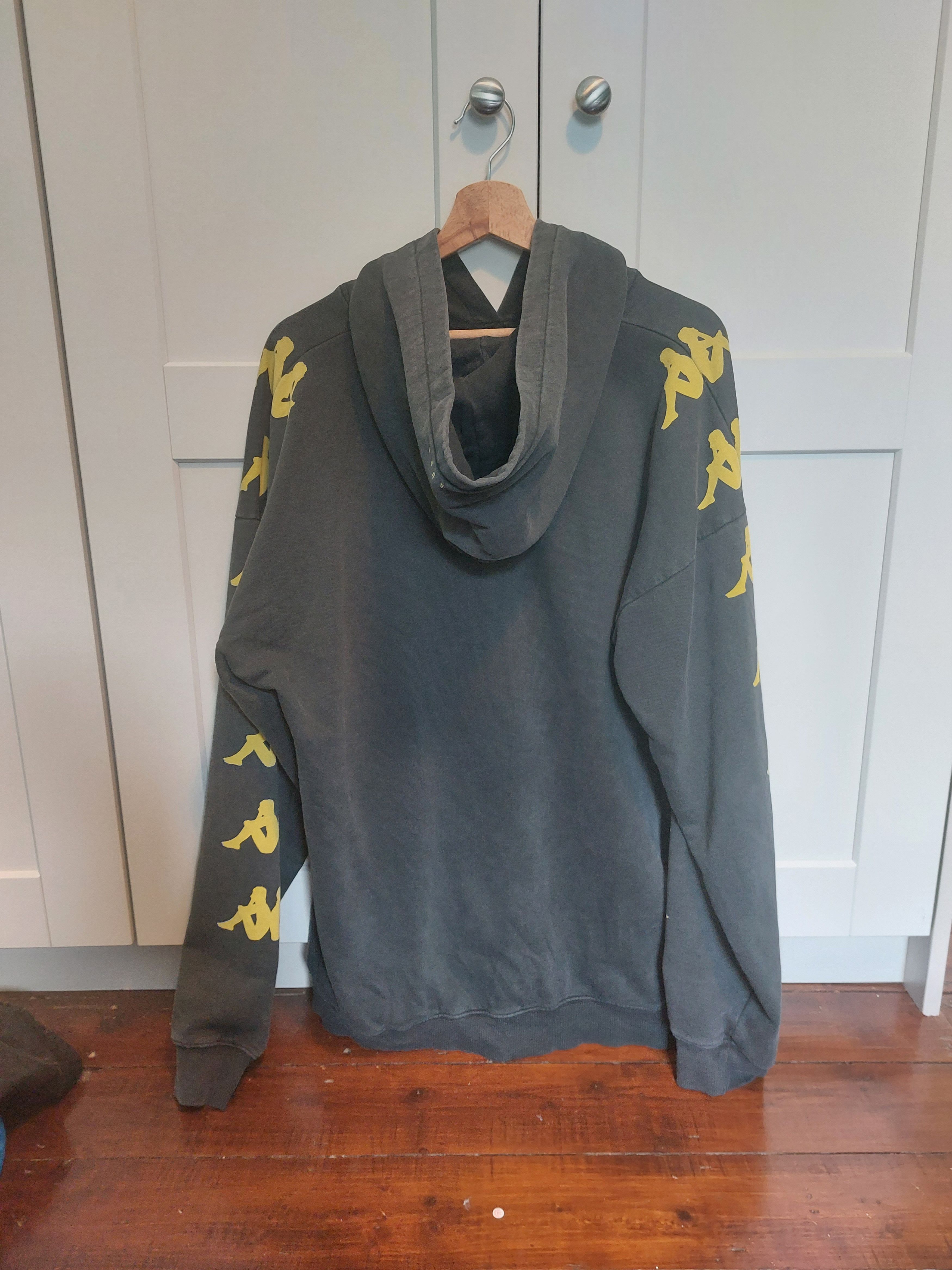 Kappa Danilo Paura x Kappa Black Oversized Hoodie Size US S / EU 44-46 / 1 - 2 Thumbnail