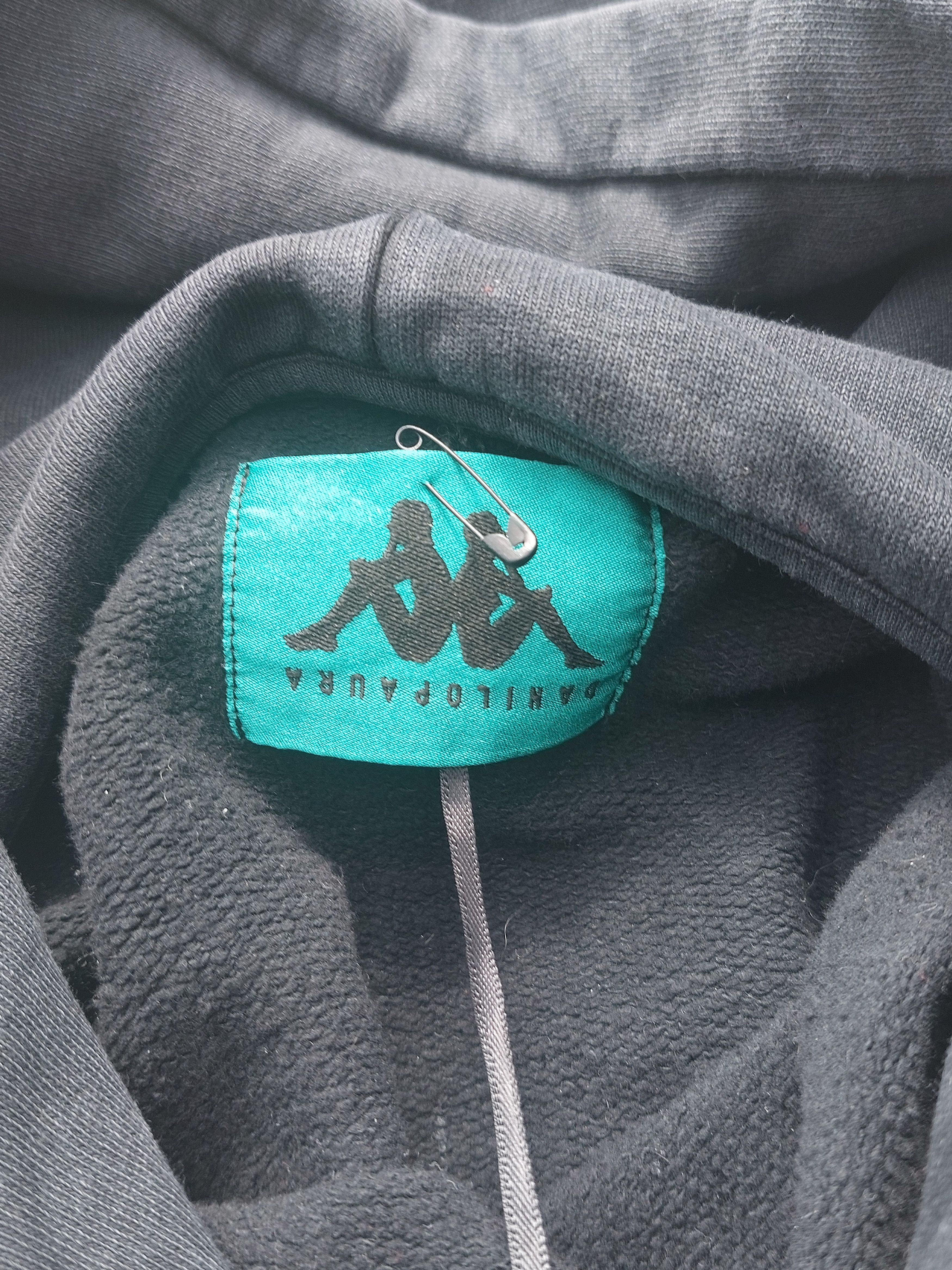 Kappa Danilo Paura x Kappa Black Oversized Hoodie Size US S / EU 44-46 / 1 - 4 Thumbnail