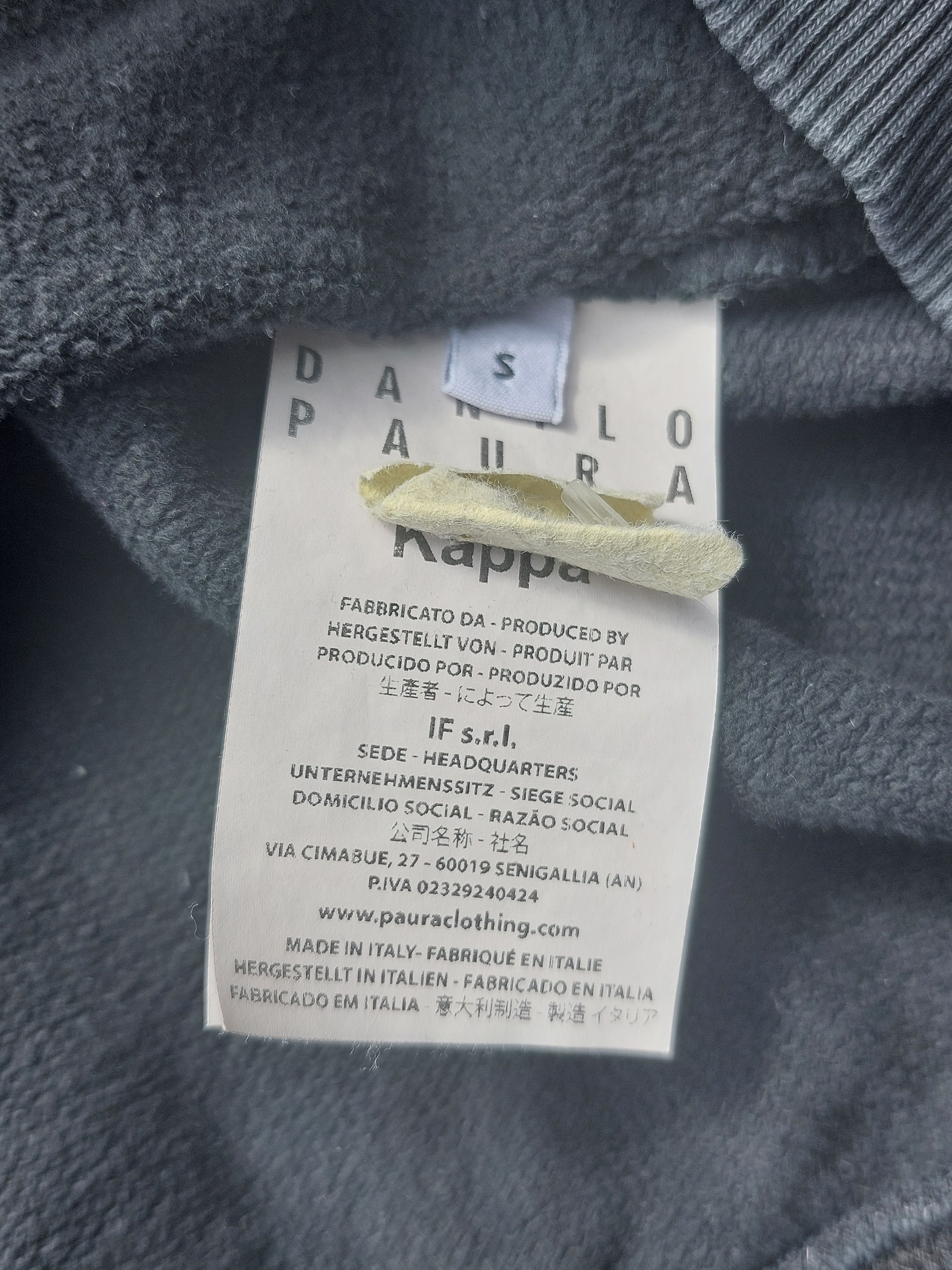 Kappa Danilo Paura x Kappa Black Oversized Hoodie Size US S / EU 44-46 / 1 - 5 Thumbnail