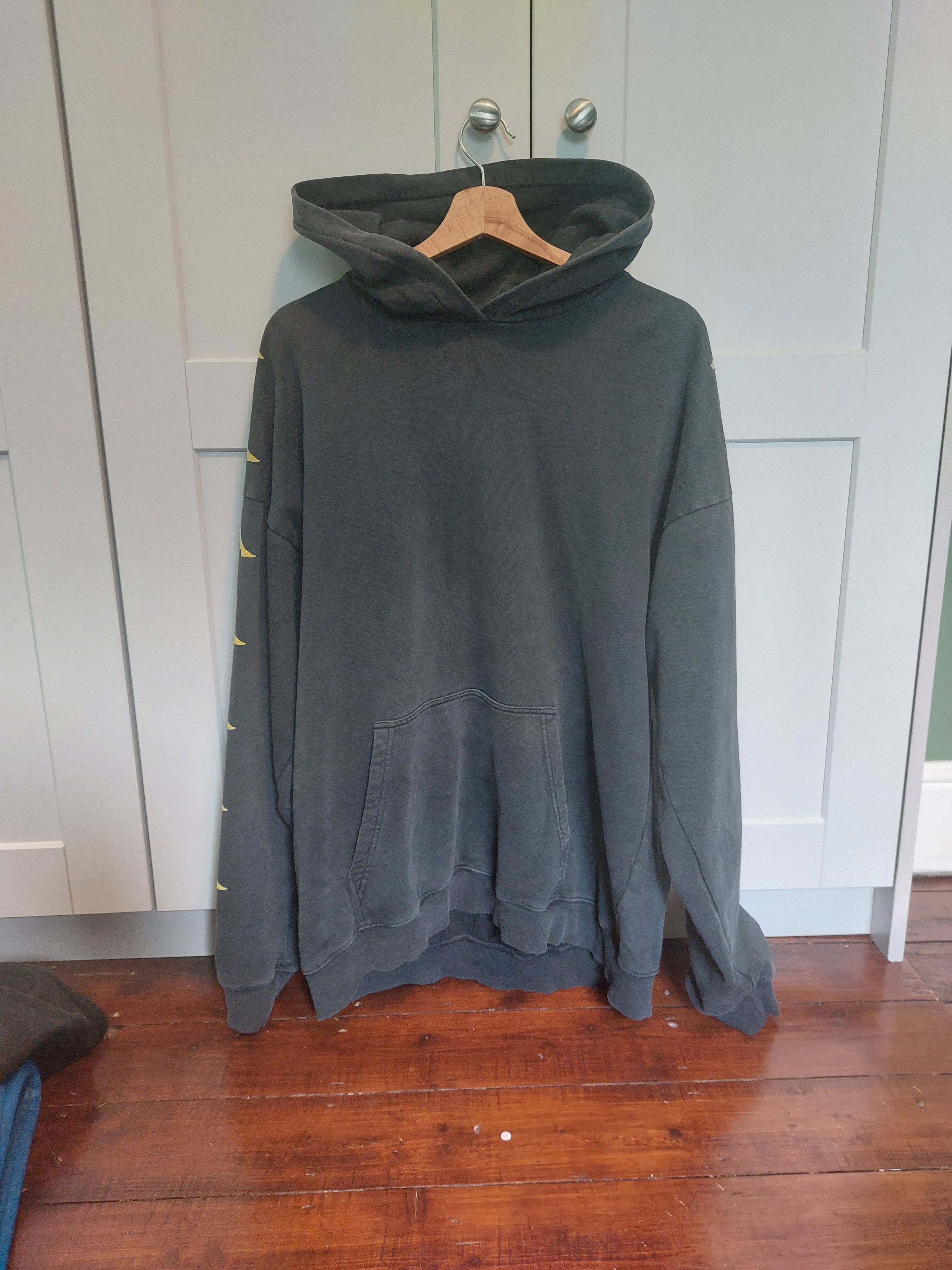 Kappa Danilo Paura x Kappa Black Oversized Hoodie Size US S / EU 44-46 / 1 - 3 Thumbnail