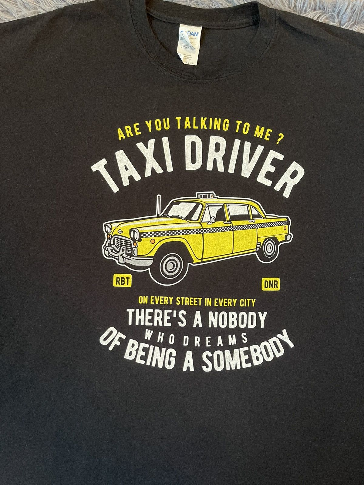 Vintage Taxi Driver Robert De Niro 00s Y2K official t-shirt Size US XL / EU 56 / 4 - 2 Thumbnail