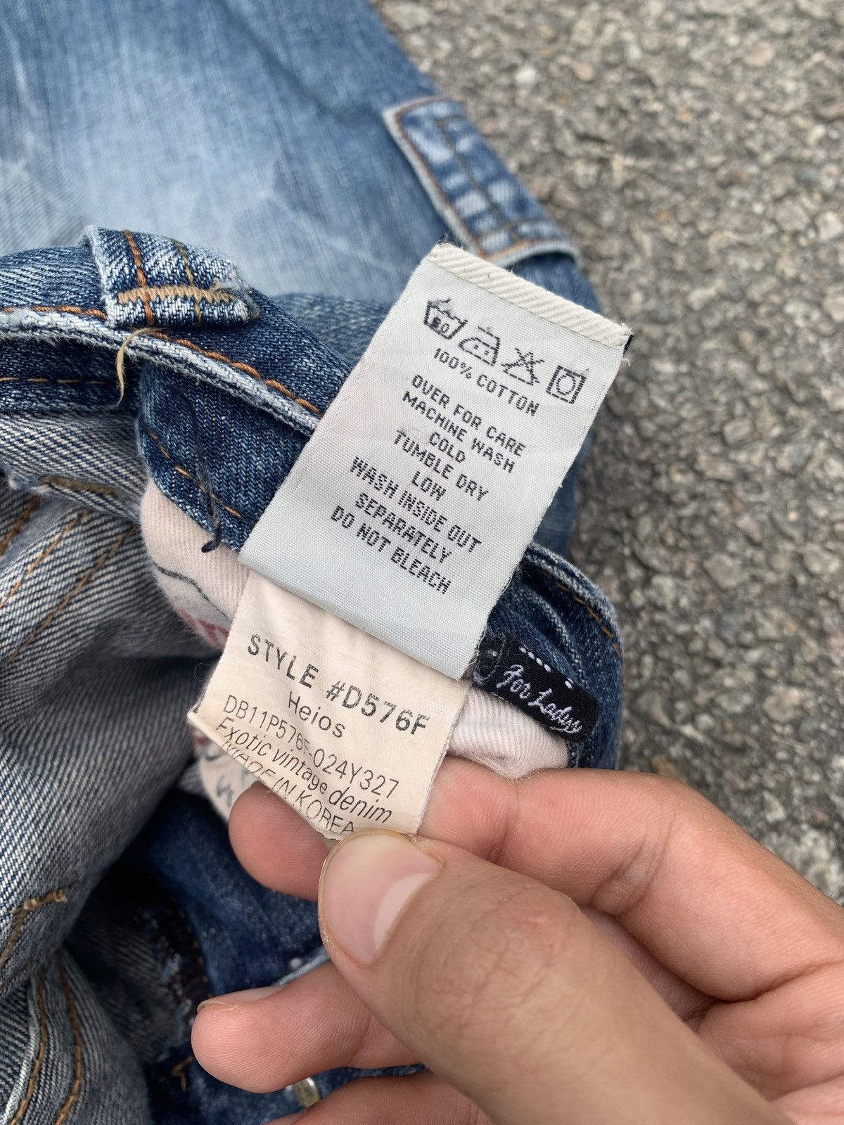 If Six Was Nine × Japanese Brand × Tornado Mart 🔥Flared🔥Vintage Drive Jeans Romantic Flare Bootcut Size 32" / US 10 / IT 46 - 8 Thumbnail