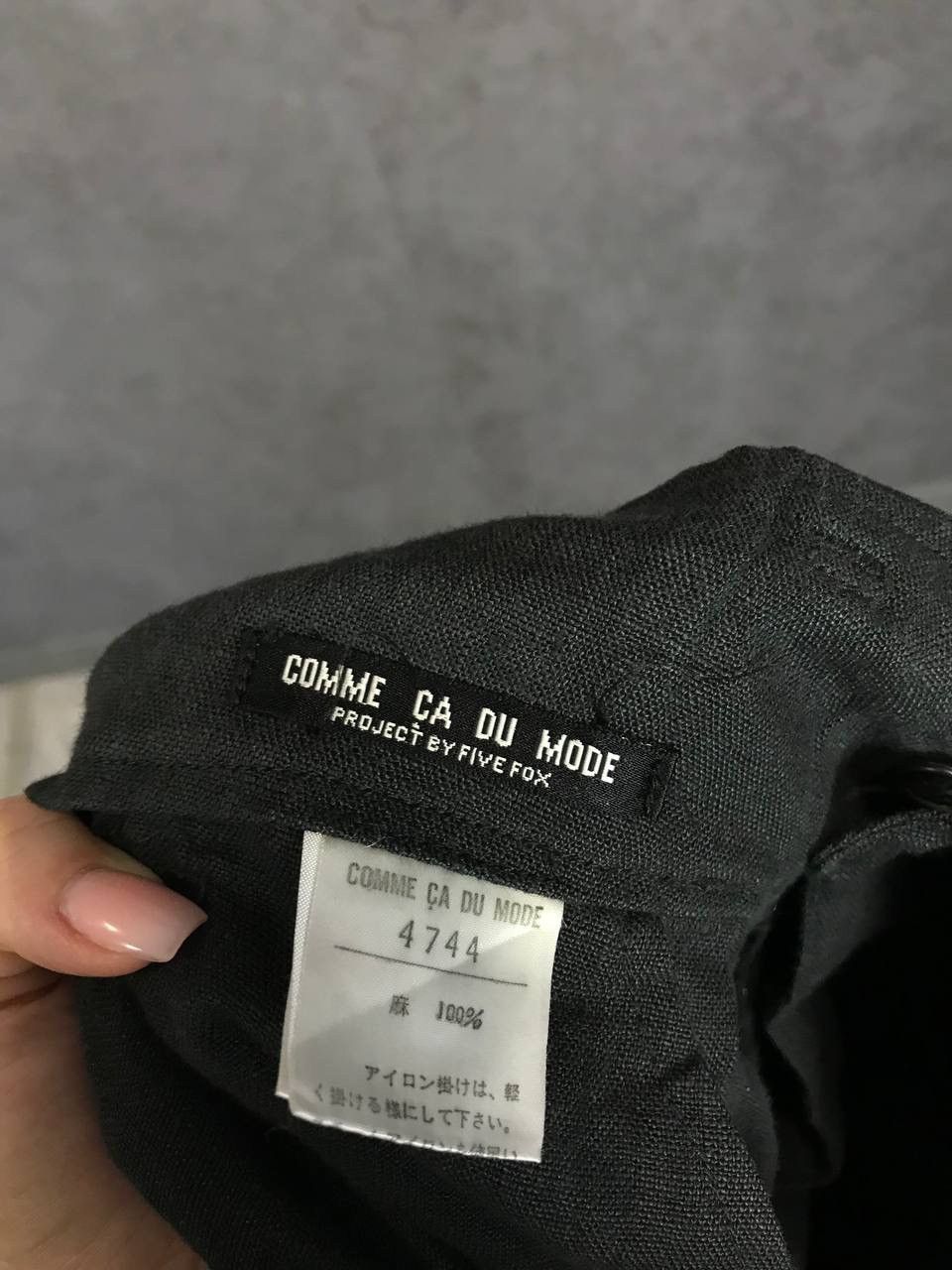 Comme Ca Du Mode Japanese brand traditional designer pants