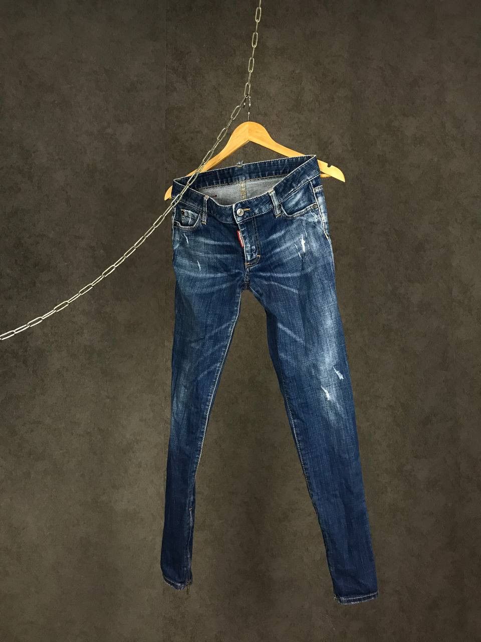Dsquared2 Dsquared 2 luxury streetwear distressed denim jeans Size US 27 - 1 Thumbnail