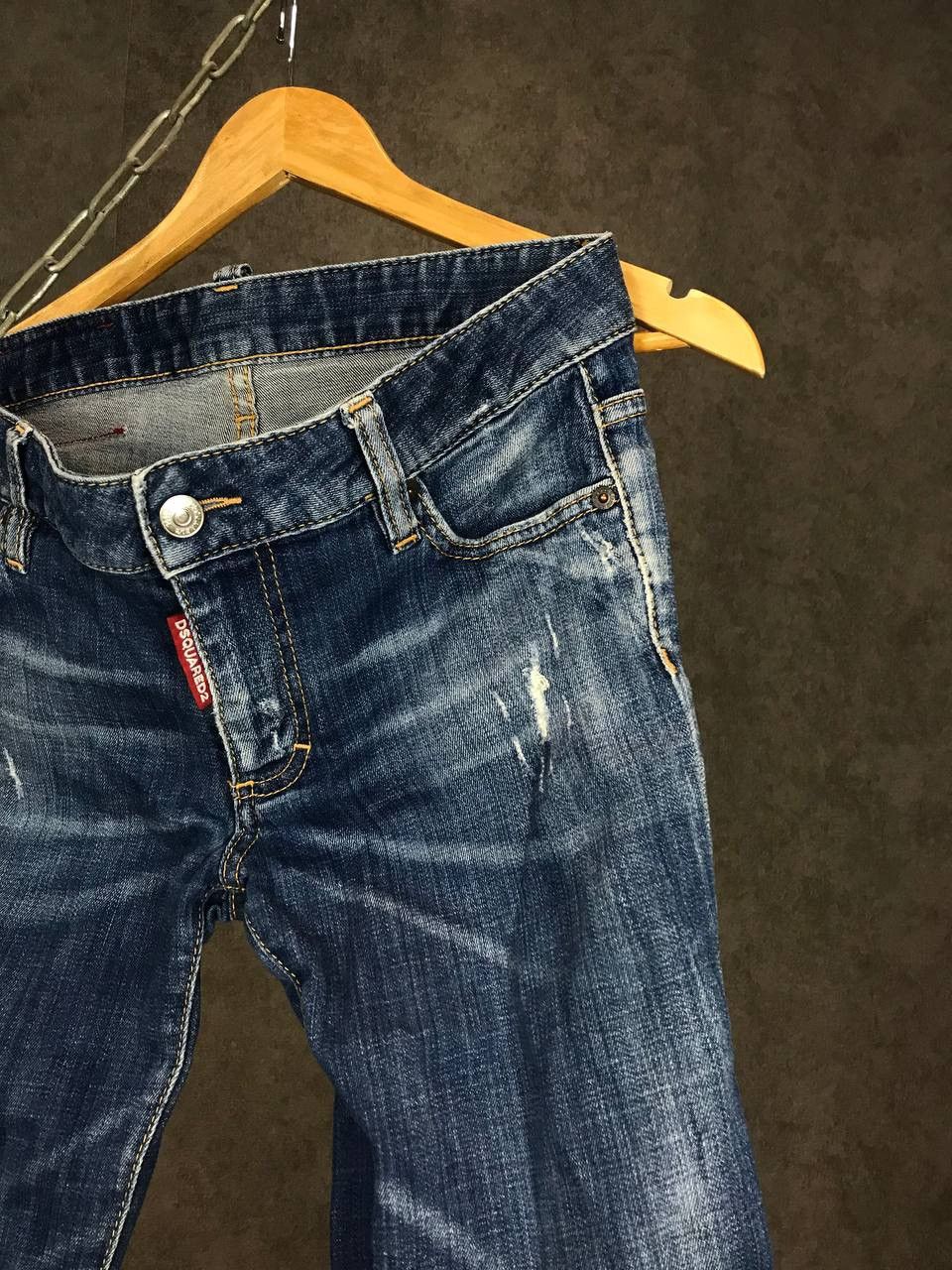 Dsquared2 Dsquared 2 luxury streetwear distressed denim jeans Size US 27 - 4 Thumbnail