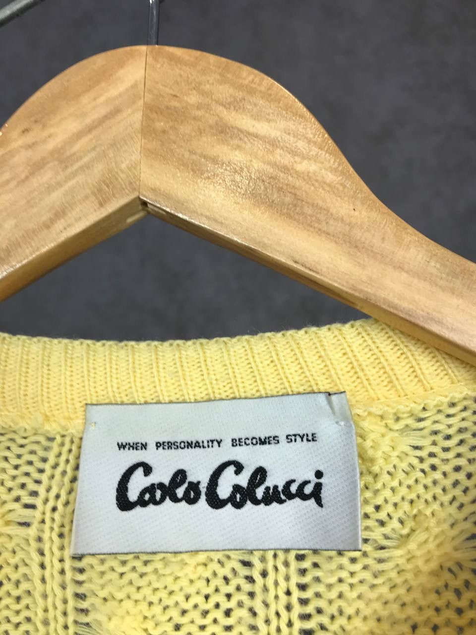 Carlo Colucci Carlo Colucci vintage designer sweater Size US L / EU 52-54 / 3 - 3 Thumbnail