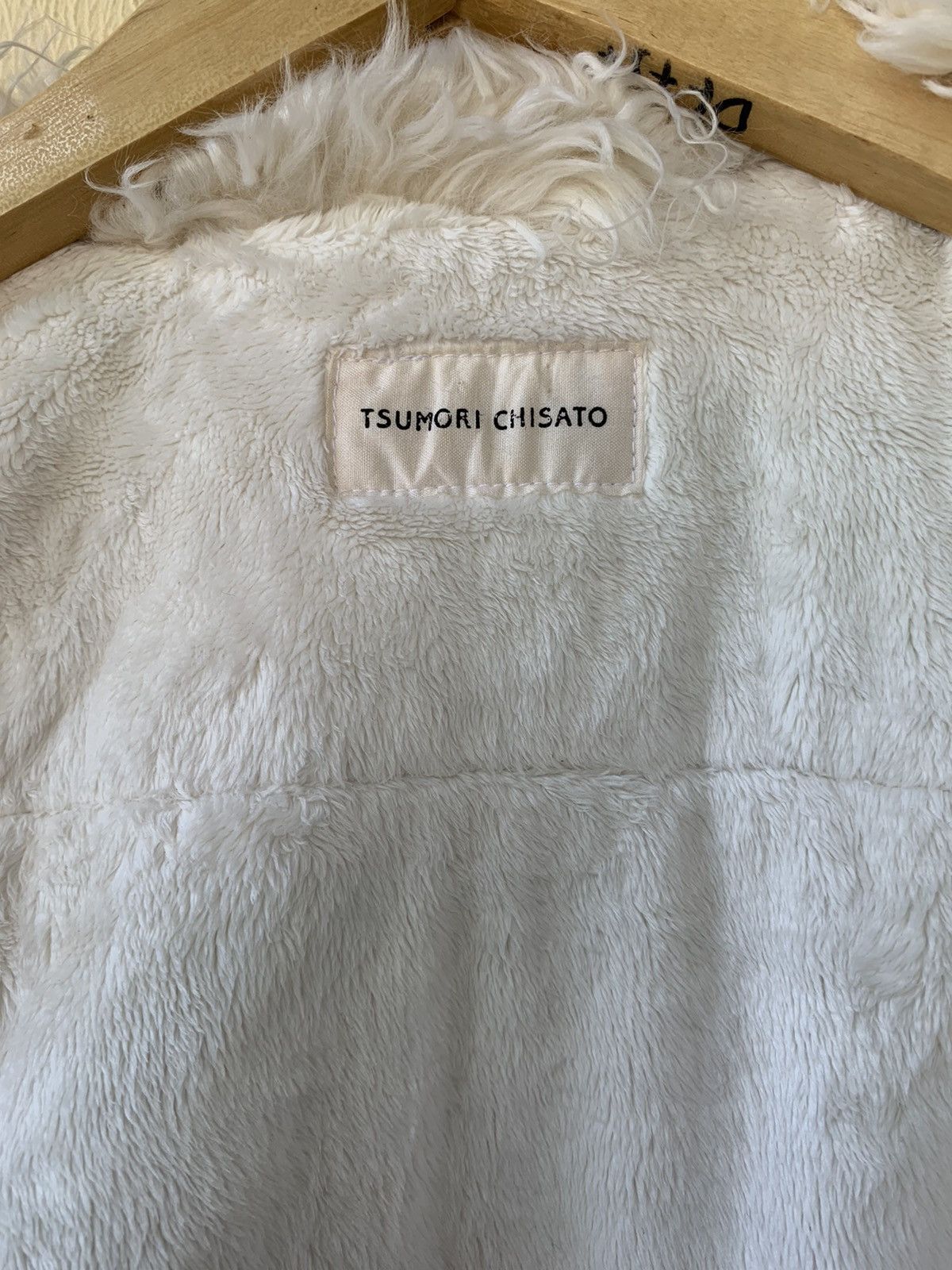 Issey Miyake × Japanese Brand × Tsumori Chisato Vintage Archive Tsumori Chisato Fur Utility Bomber Jacket Size M / US 6-8 / IT 42-44 - 8 Thumbnail