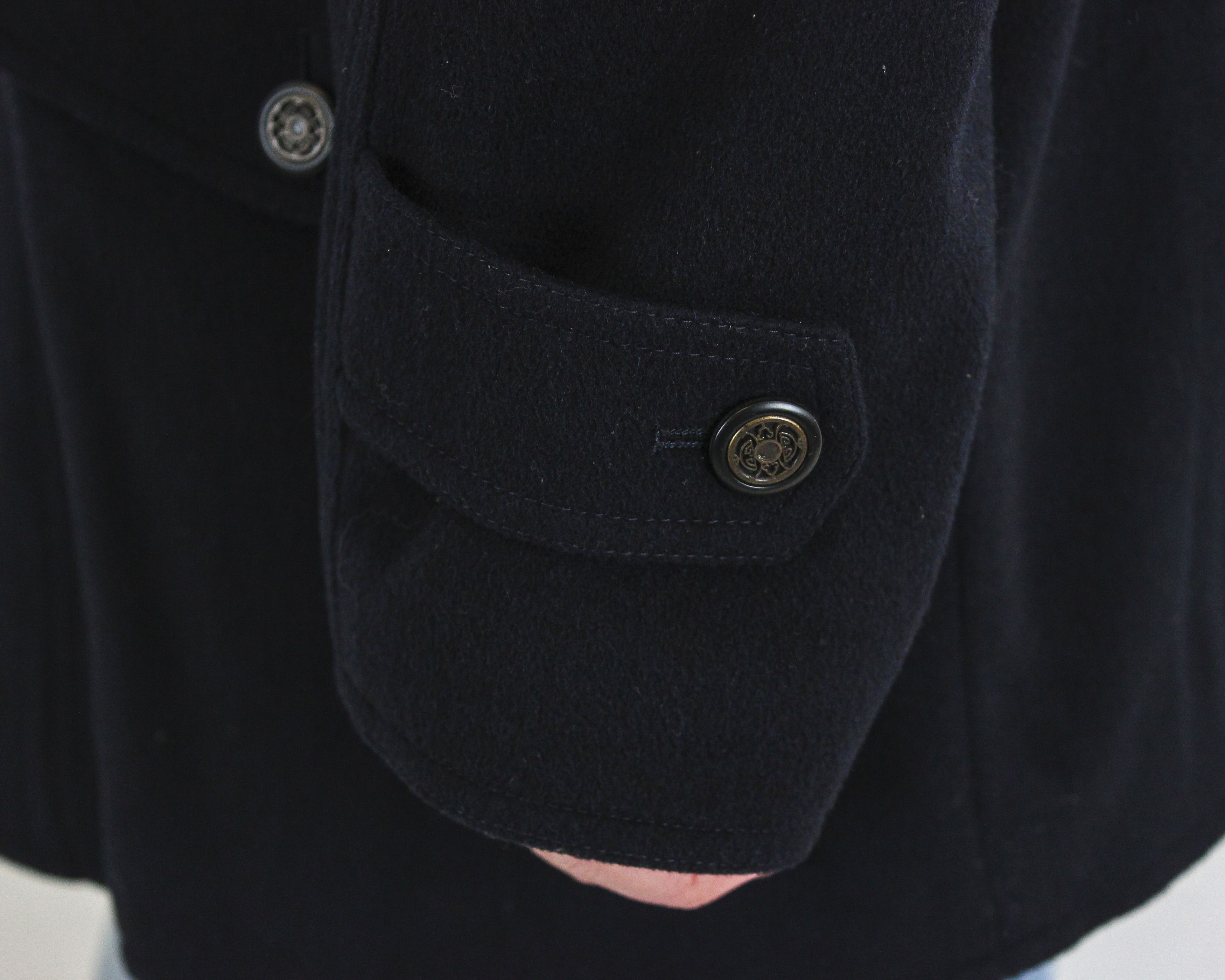 Vintage LINEA ESSE MISURINA LODEN Coat UK 42 US Lana Wool Jacket Size US L / EU 52-54 / 3 - 5 Thumbnail