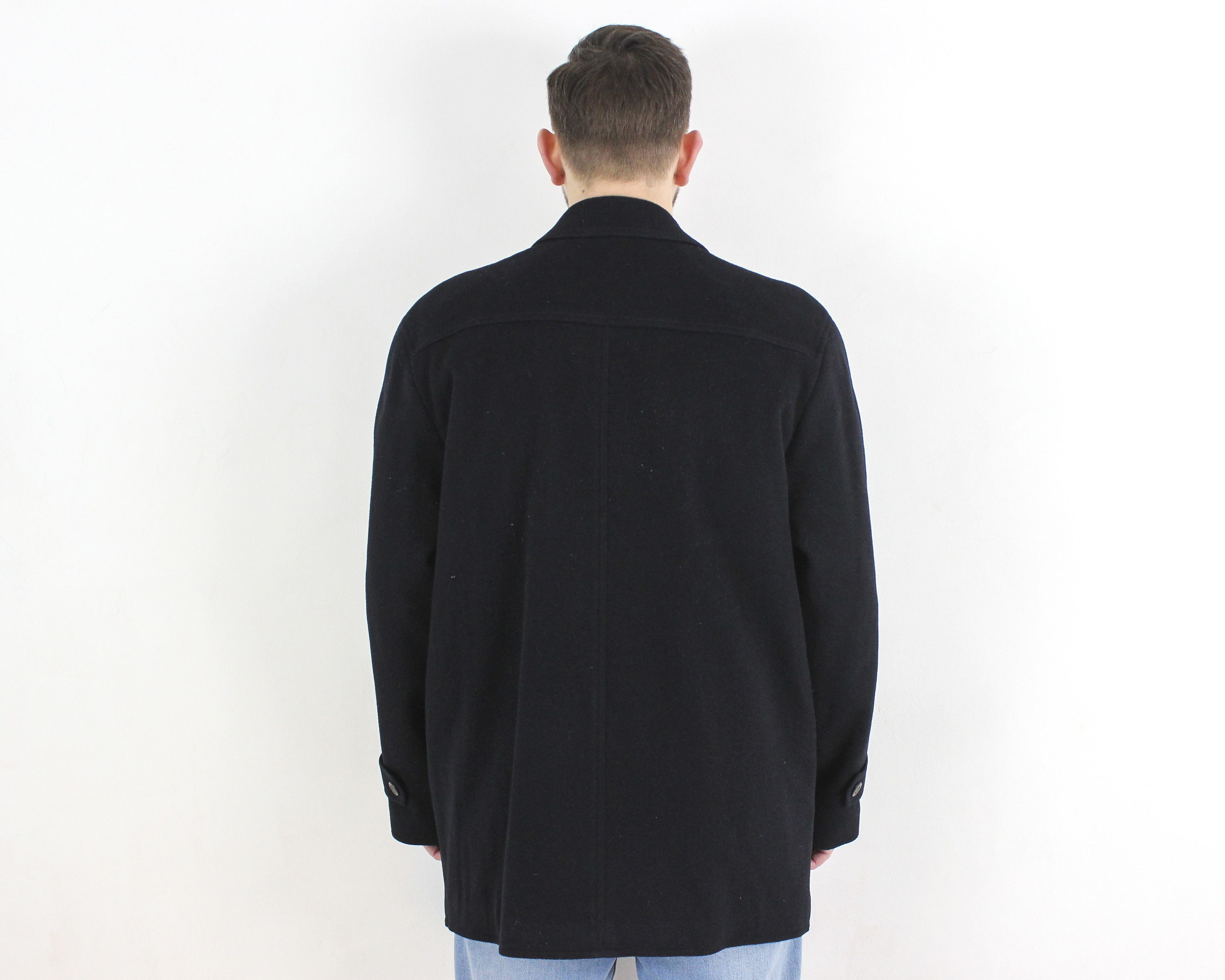 Vintage LINEA ESSE MISURINA LODEN Coat UK 42 US Lana Wool Jacket Size US L / EU 52-54 / 3 - 4 Thumbnail