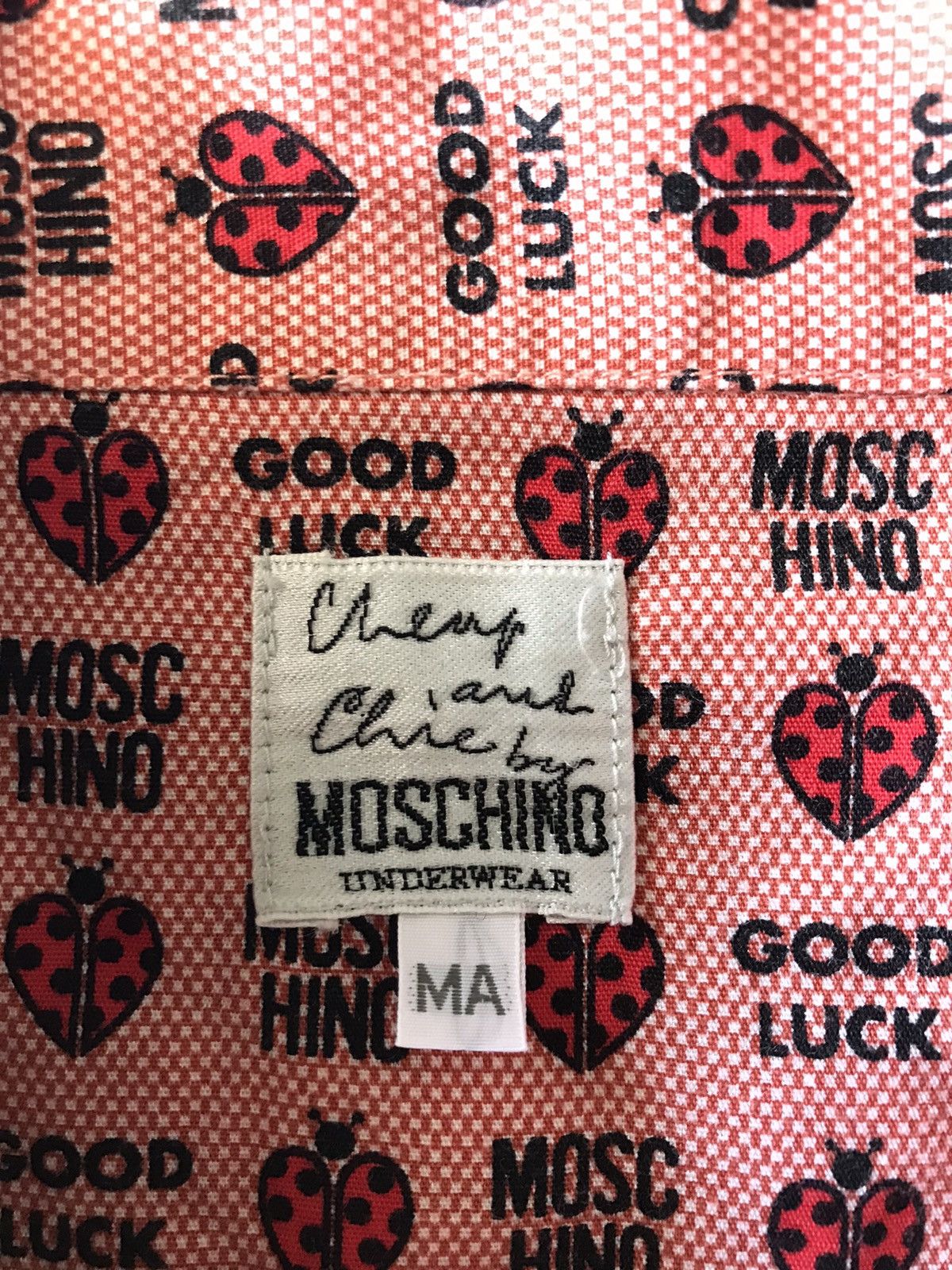 Moschino Vintage Cheap and Chic by Moschino Short Sleeve Shirt Size US L / EU 52-54 / 3 - 10 Thumbnail