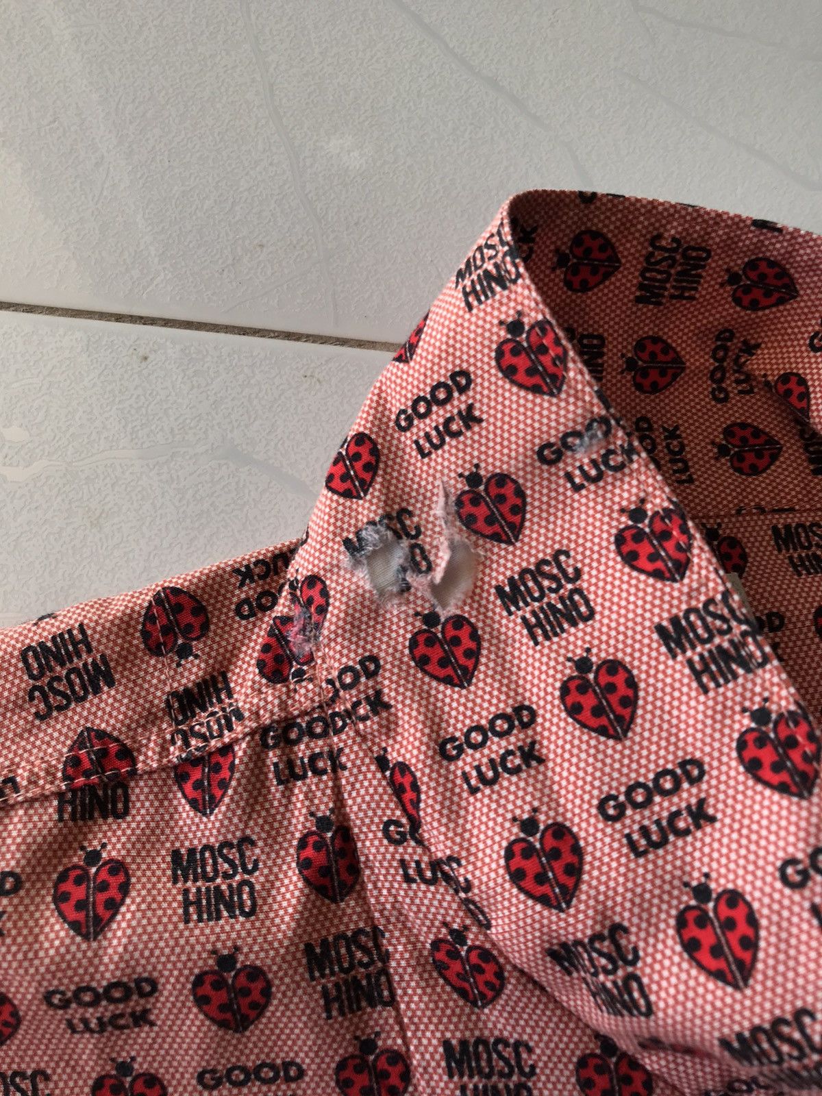 Moschino Vintage Cheap and Chic by Moschino Short Sleeve Shirt Size US L / EU 52-54 / 3 - 21 Thumbnail