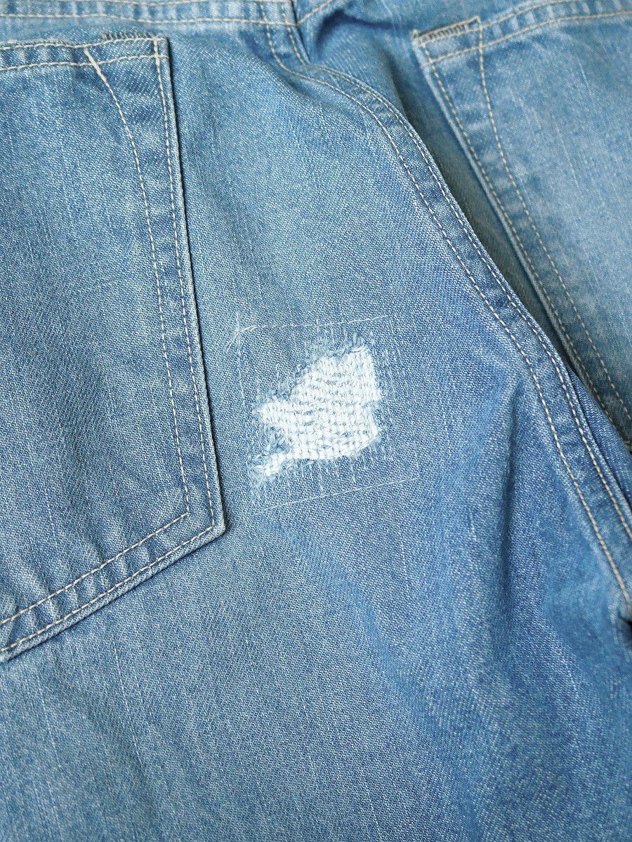 Kapital Kapital 14oz Denim 5P Monkey CISCO pants deans Size US 32 / EU 48 - 8 Thumbnail