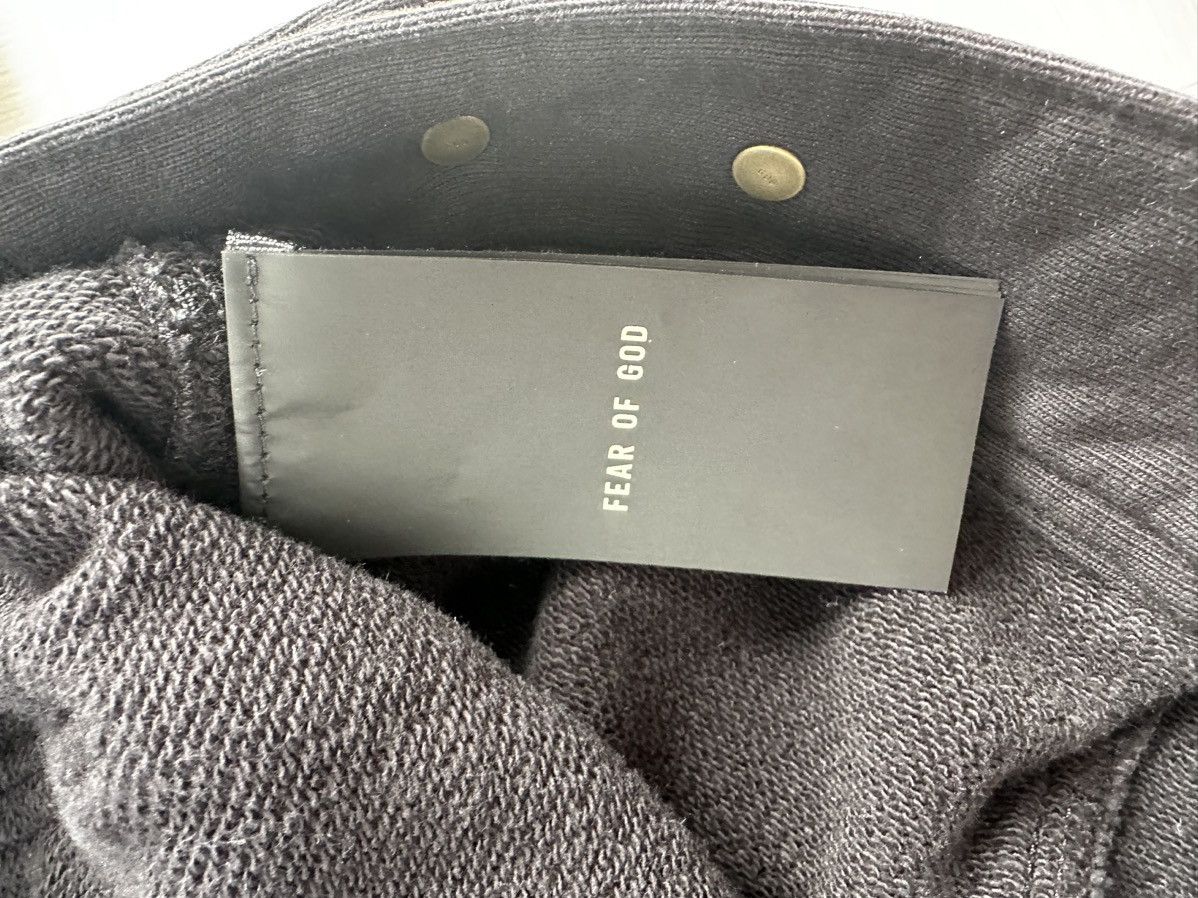 Fear of God FEAR OF GOD FLEECE TRUCKER JACKET - BLACK Size US M / EU 48-50 / 2 - 11 Thumbnail
