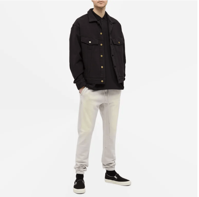 Fear of God FEAR OF GOD FLEECE TRUCKER JACKET - BLACK Size US M / EU 48-50 / 2 - 7 Thumbnail