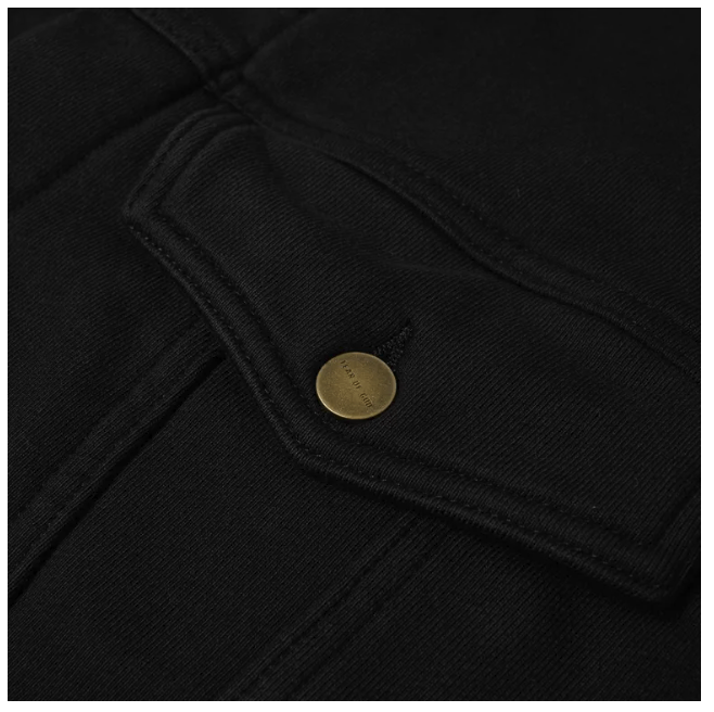 Fear of God FEAR OF GOD FLEECE TRUCKER JACKET - BLACK Size US M / EU 48-50 / 2 - 3 Thumbnail