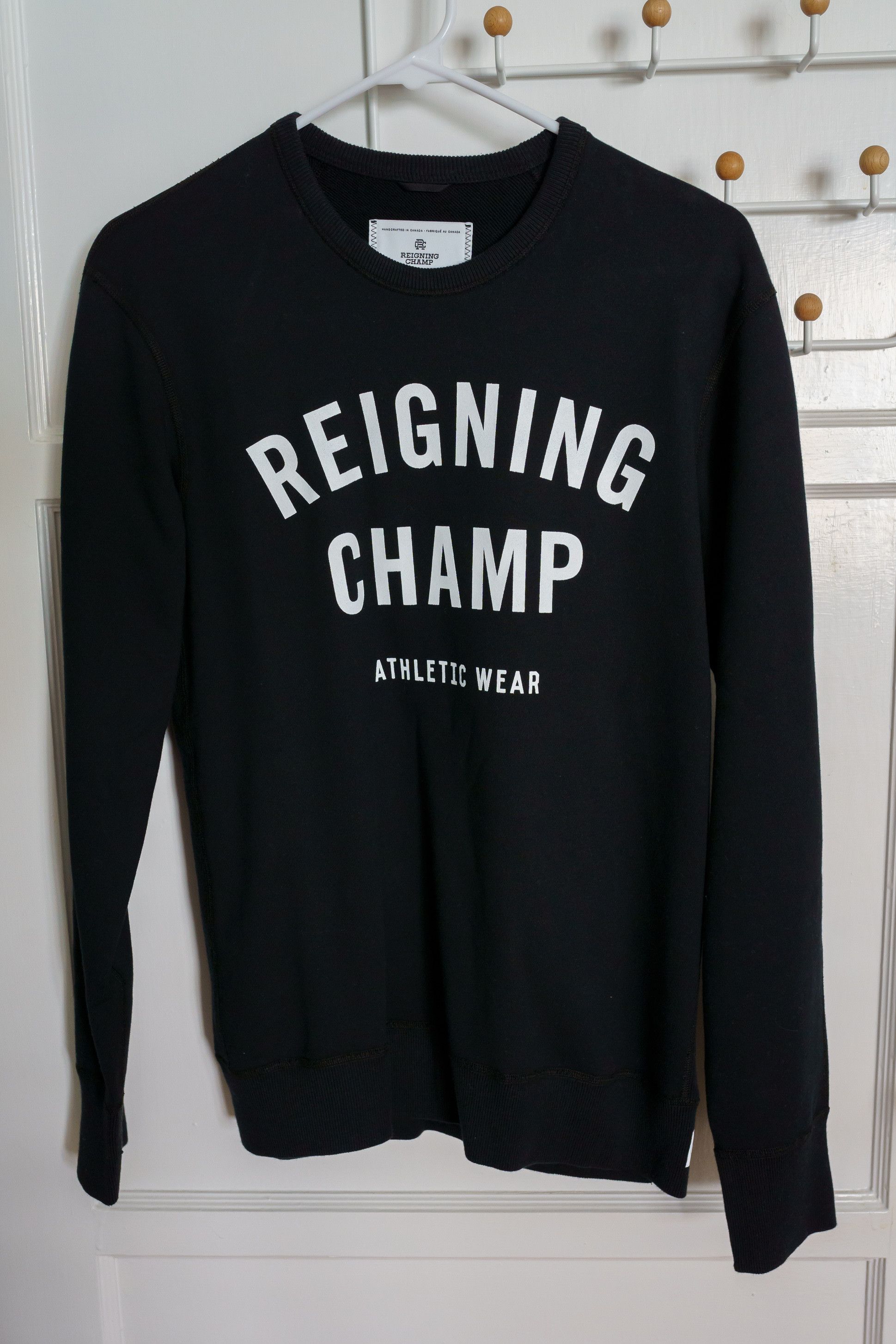 Reigning Champ Logo Sweatshirt Size US XL / EU 56 / 4 - 1 Thumbnail