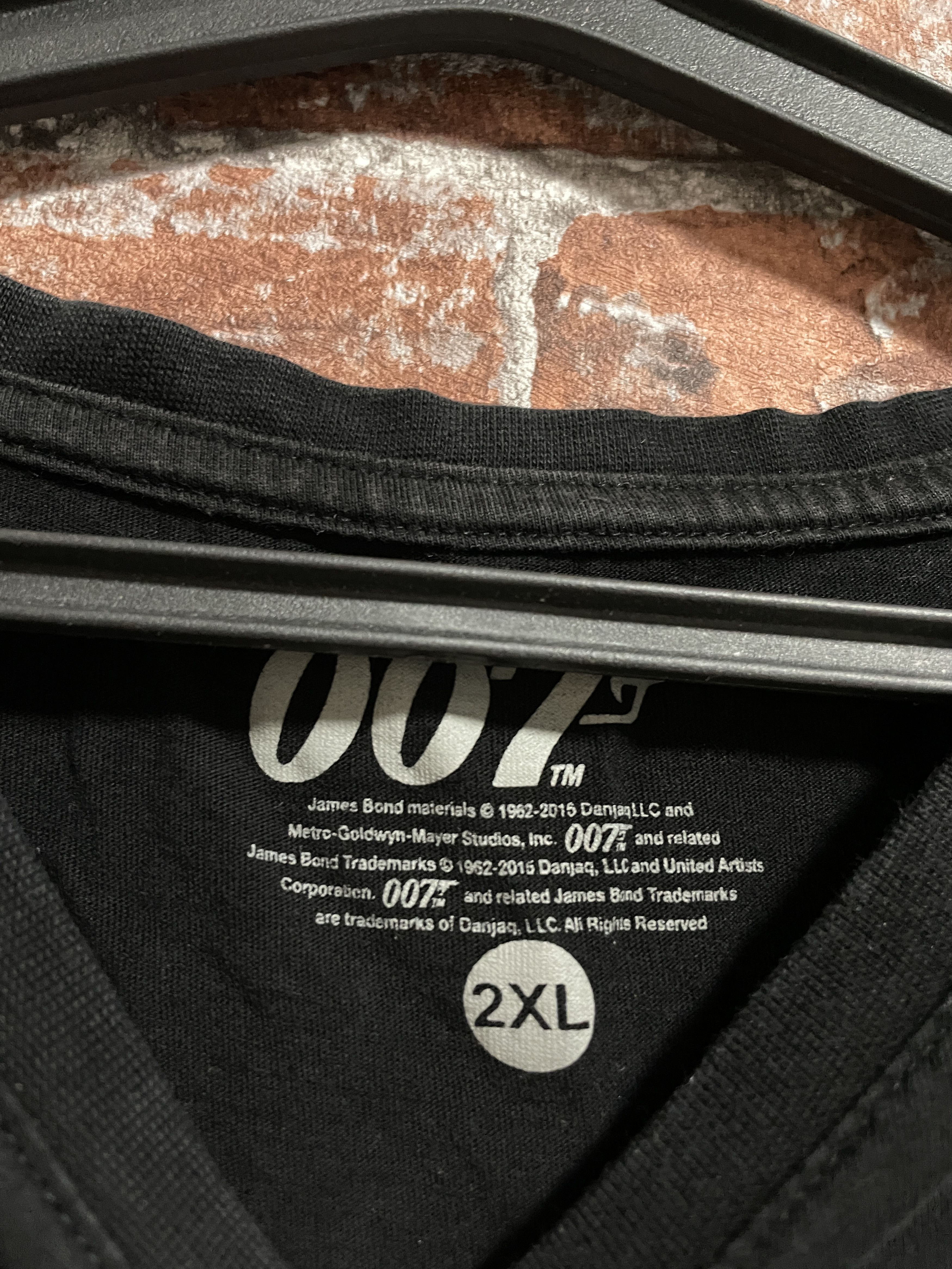 Vintage James Bond 007 Vintage 2015 Movie Tee Size US XXL / EU 58 / 5 - 8 Thumbnail
