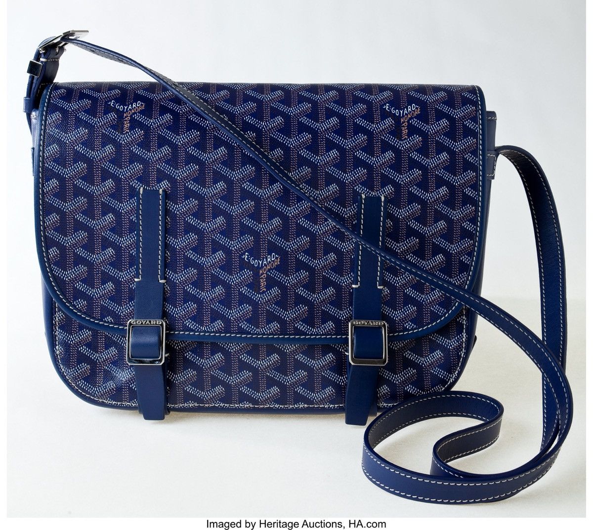 Goyard Goyard Belvedere MM Blue Size ONE SIZE - 5 Thumbnail