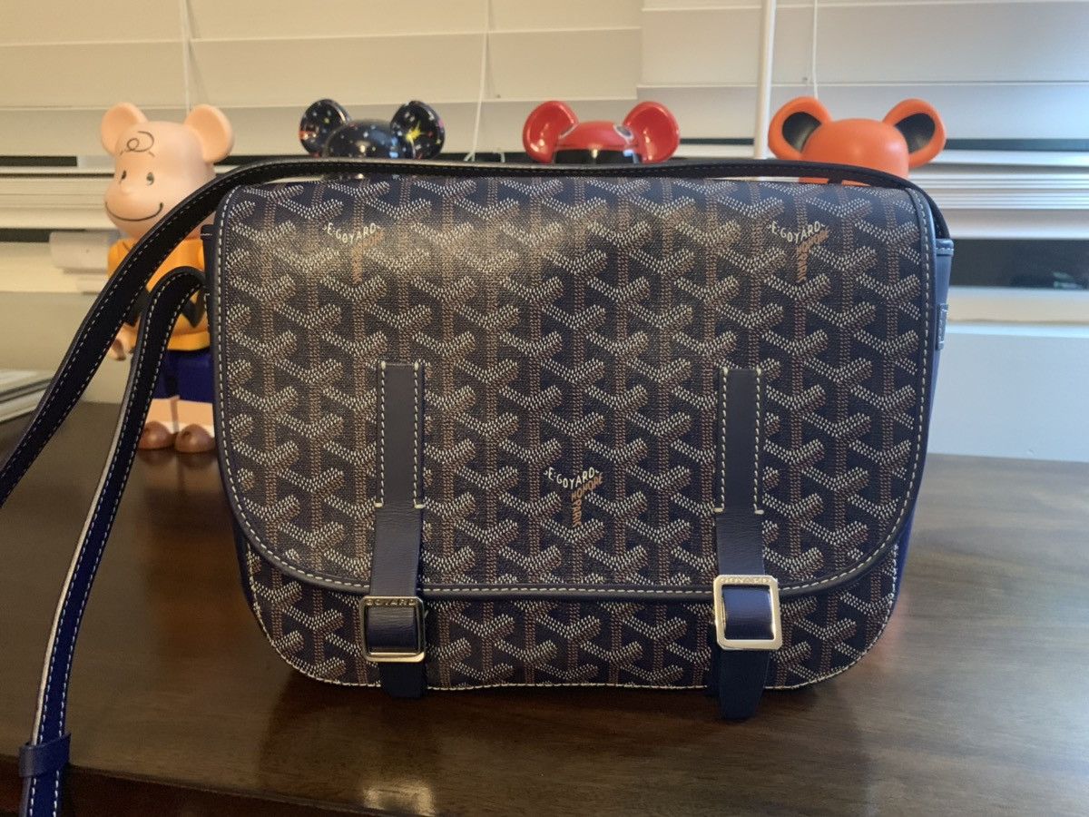 Goyard Goyard Belvedere MM Blue Size ONE SIZE - 2 Thumbnail