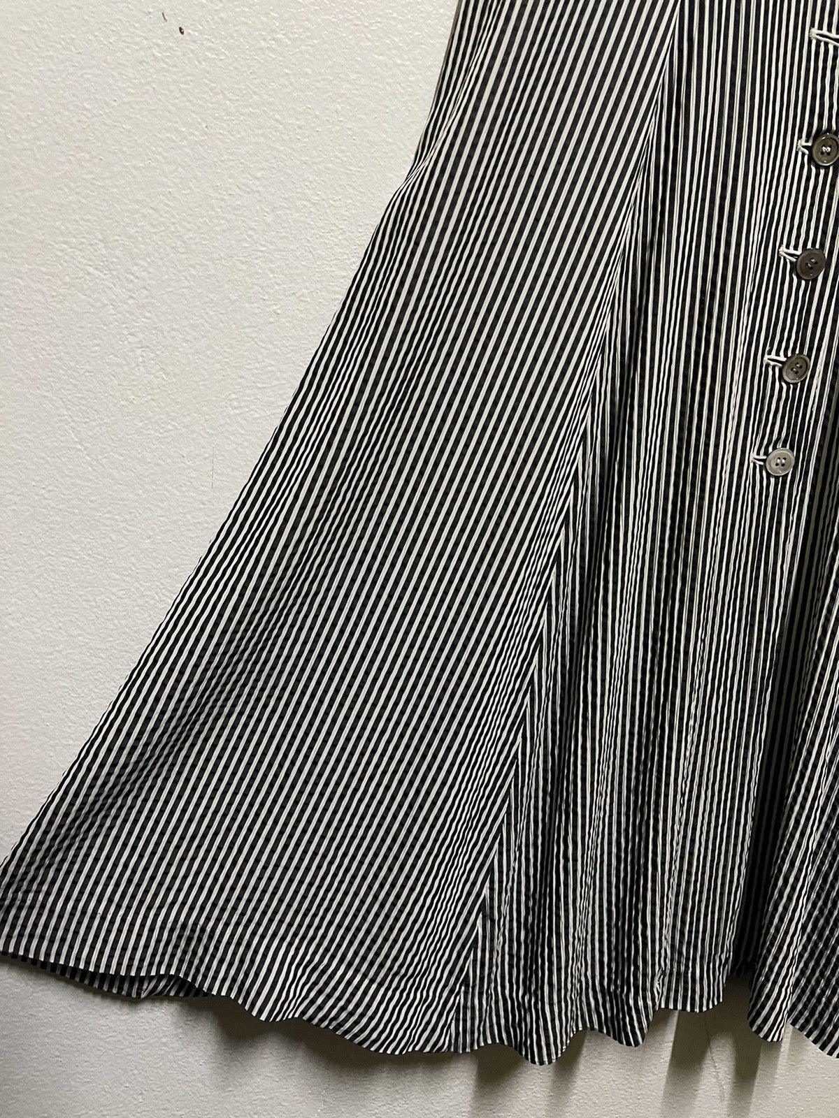 Japanese Brand × Y's × Yohji Yamamoto Iwish Dress Stripes by Yohji Yamamoto Size M / US 6-8 / IT 42-44 - 5 Thumbnail
