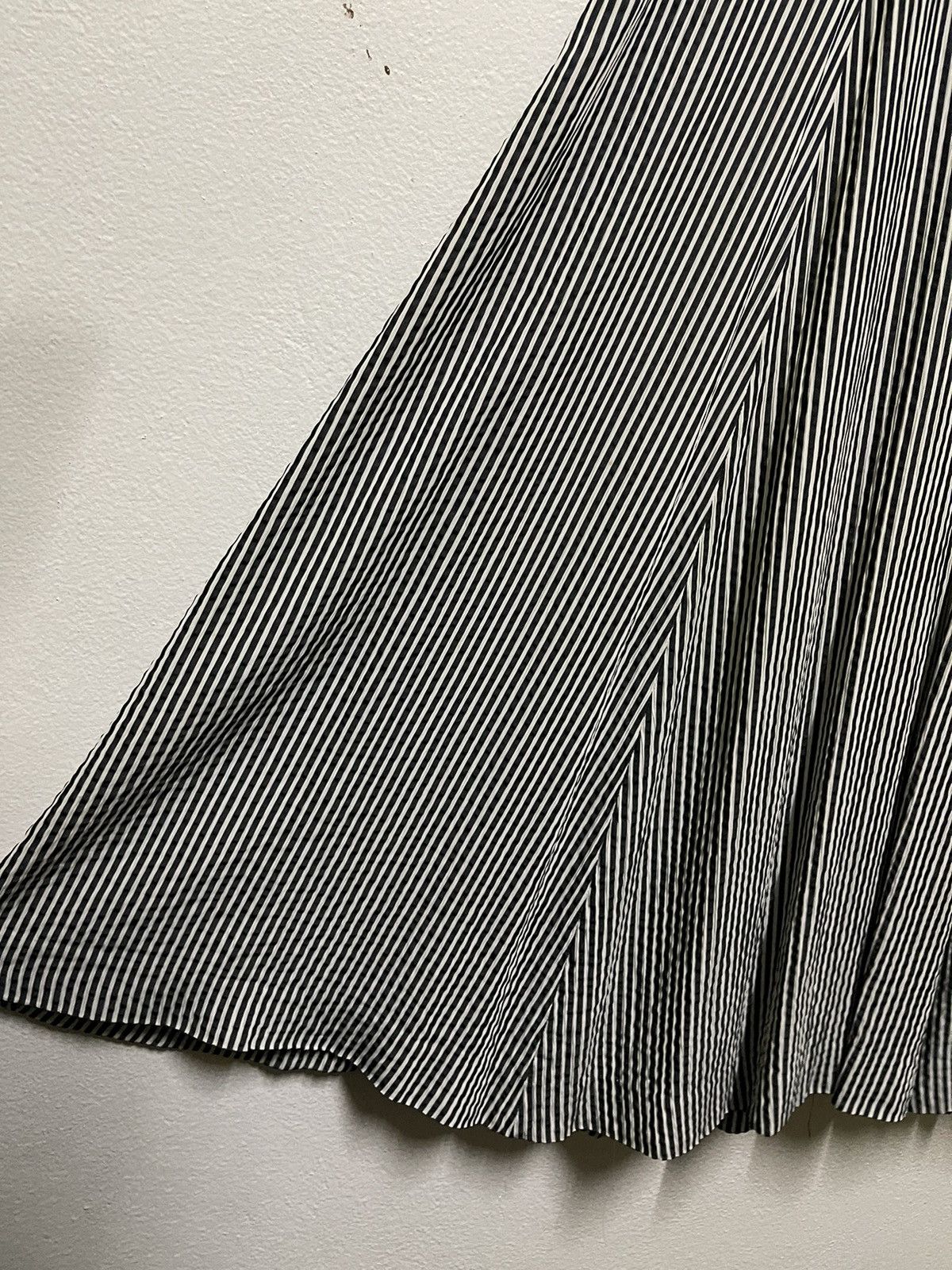 Japanese Brand × Y's × Yohji Yamamoto Iwish Dress Stripes by Yohji Yamamoto Size M / US 6-8 / IT 42-44 - 11 Thumbnail