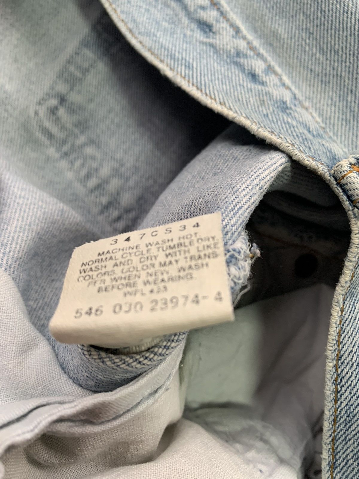 Levi's Vintage Levis 501 Faded Distressed Denim Size US 36 / EU 52 - 7 Thumbnail