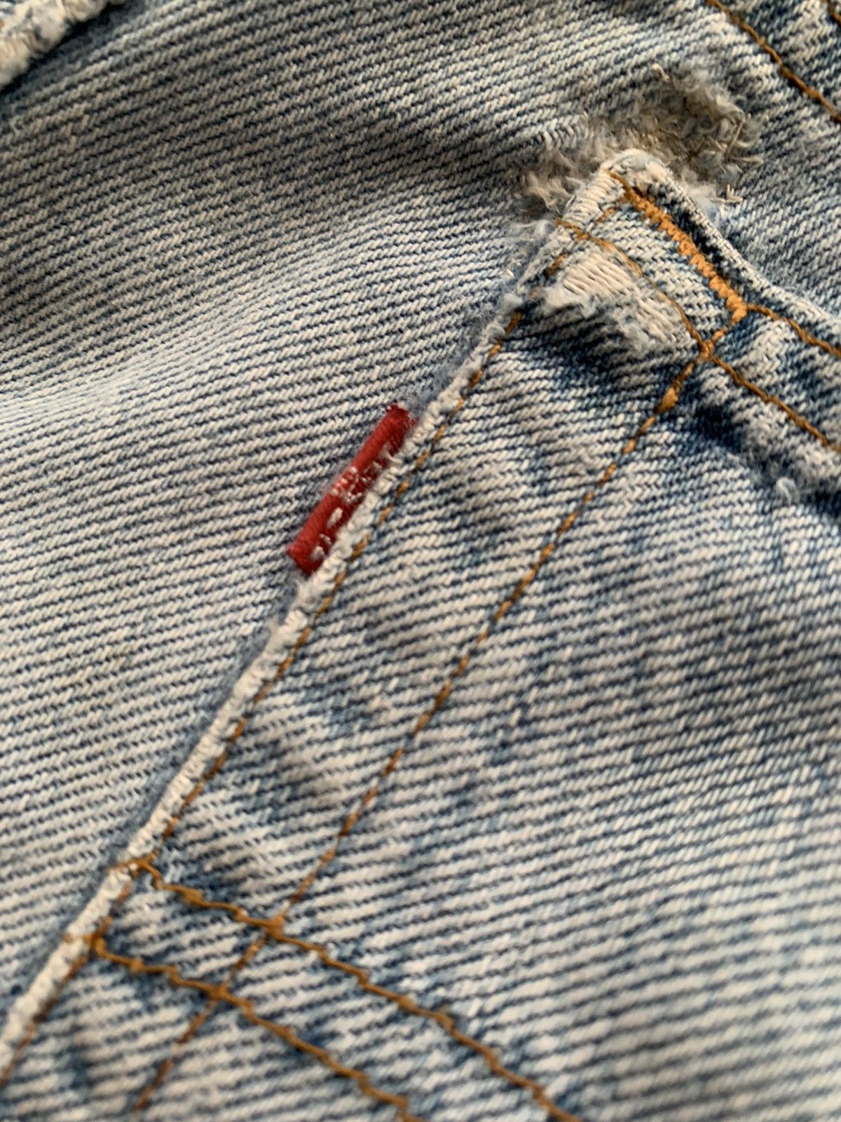 Levi's Vintage Levis 501 Faded Distressed Denim Size US 36 / EU 52 - 12 Thumbnail