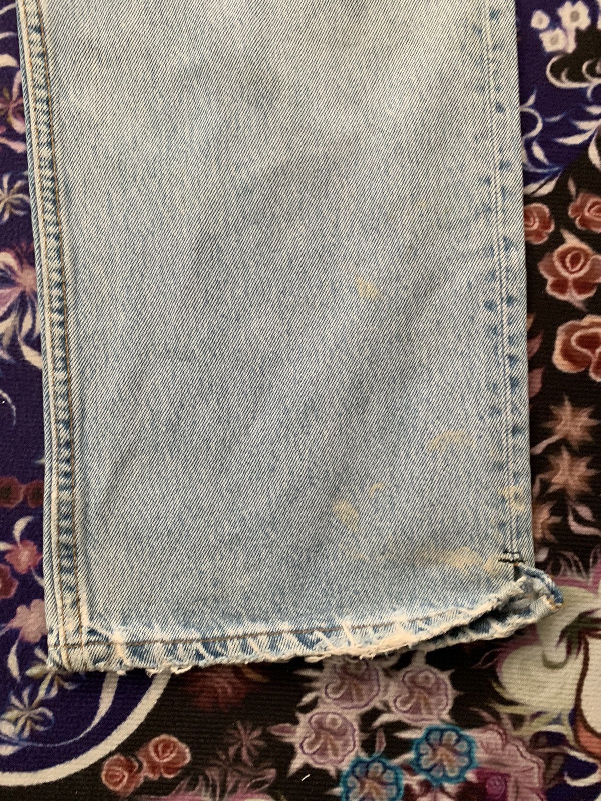 Levi's Vintage Levis 501 Faded Distressed Denim Size US 36 / EU 52 - 2 Thumbnail