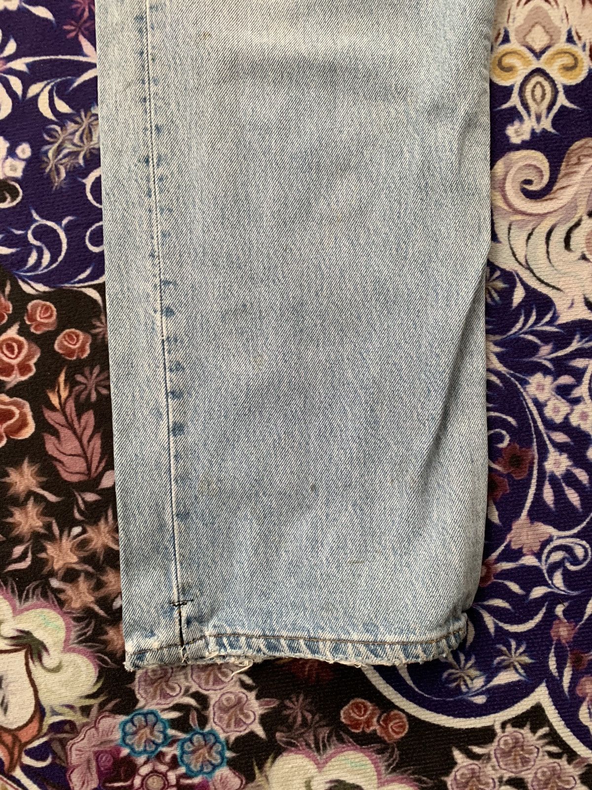 Levi's Vintage Levis 501 Faded Distressed Denim Size US 36 / EU 52 - 3 Thumbnail