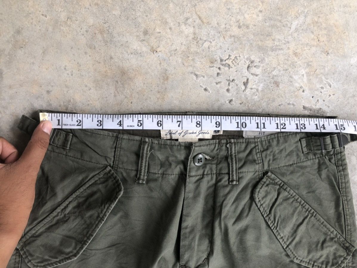 L.O.G.G. LOGG x H&M cargo pants tactical green army Size US 30 / EU 46 - 12 Thumbnail
