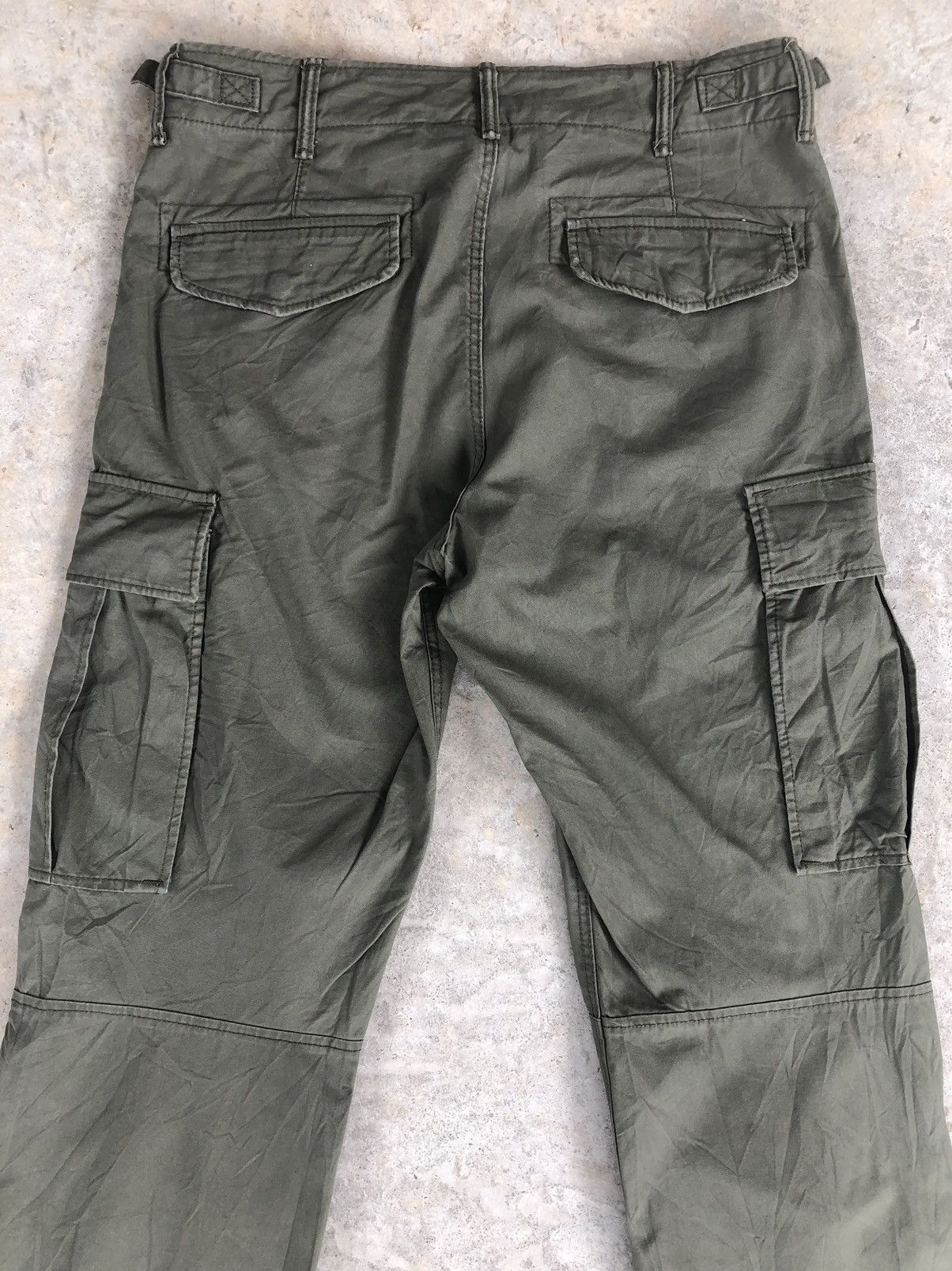 L.O.G.G. LOGG x H&M cargo pants tactical green army Size US 30 / EU 46 - 8 Thumbnail