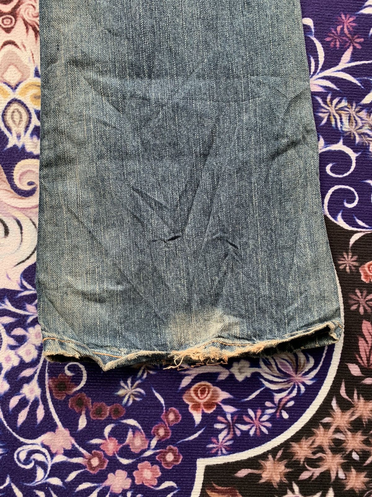 Edwin Japan Vintage Edwin Wide Leg Distressed Denim Size US 30 / EU 46 - 10 Thumbnail