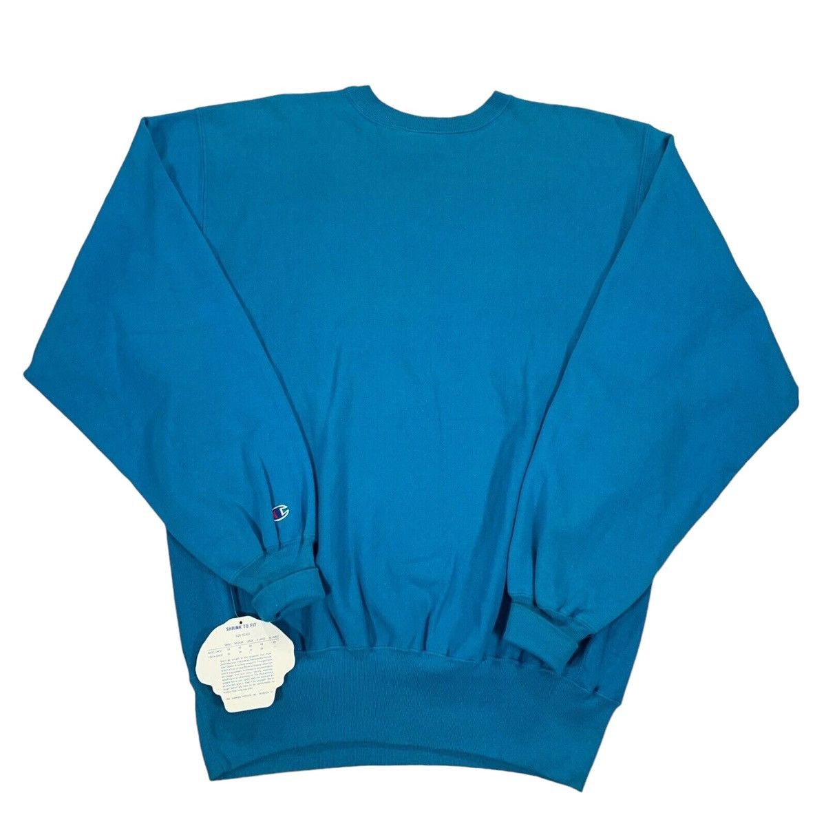 Champion VTG 90s Champion Reverse Weave Blue Script Logo Sweatshirt Size US XXL / EU 58 / 5 - 3 Thumbnail