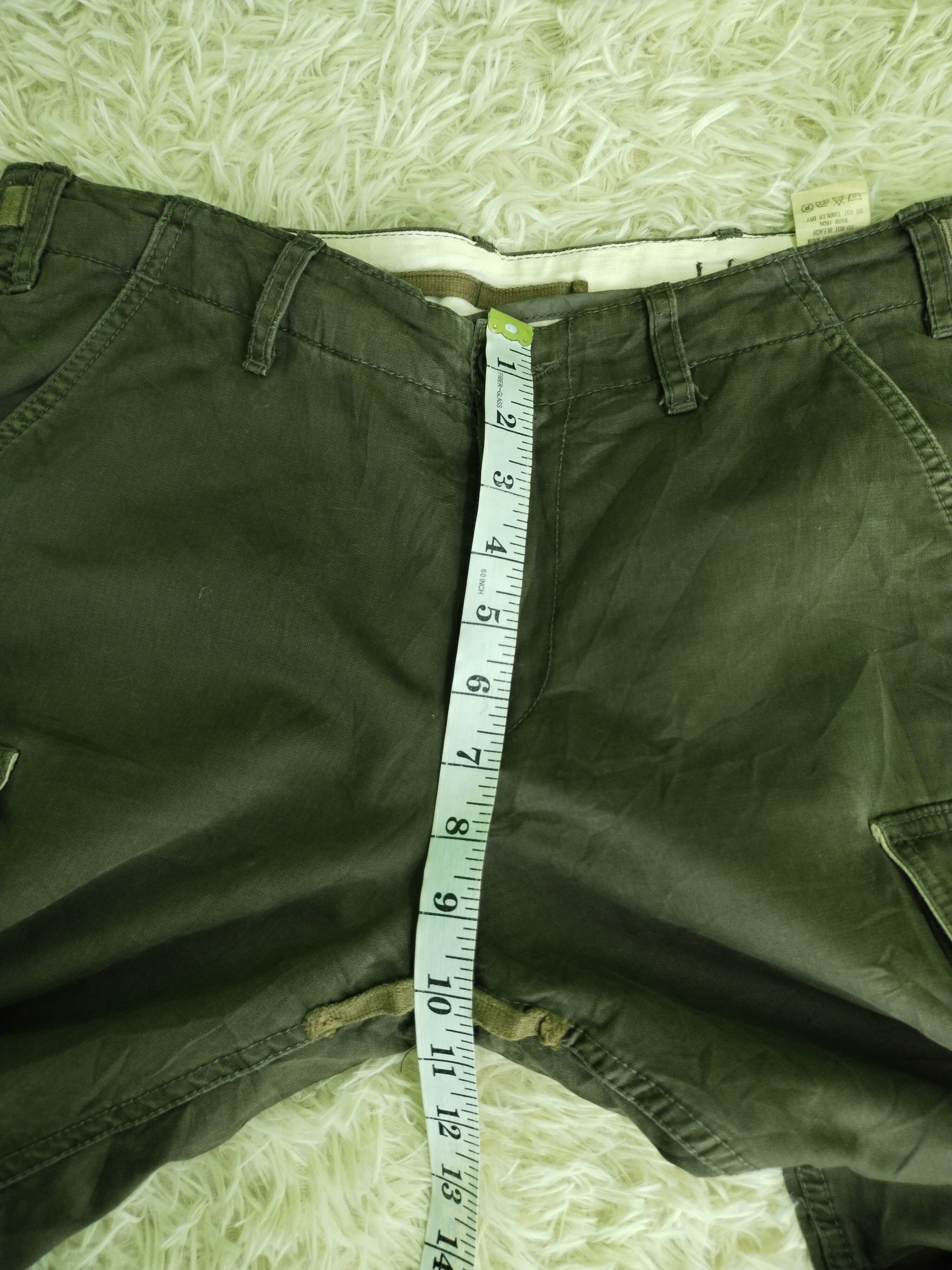 Hysteric Glamour × If Six Was Nine × Japanese Brand VINTAGE EXPERIMENTAL CARGO PANTS UNISEX Size US 33 - 13 Thumbnail