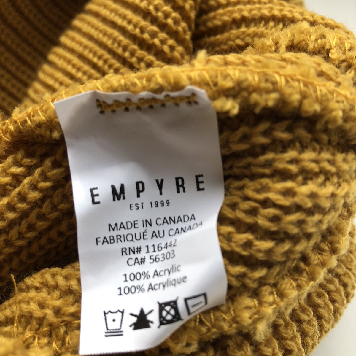 Empyre NEW Empyre Beanie CARAMEL Size ONE SIZE - 4 Thumbnail