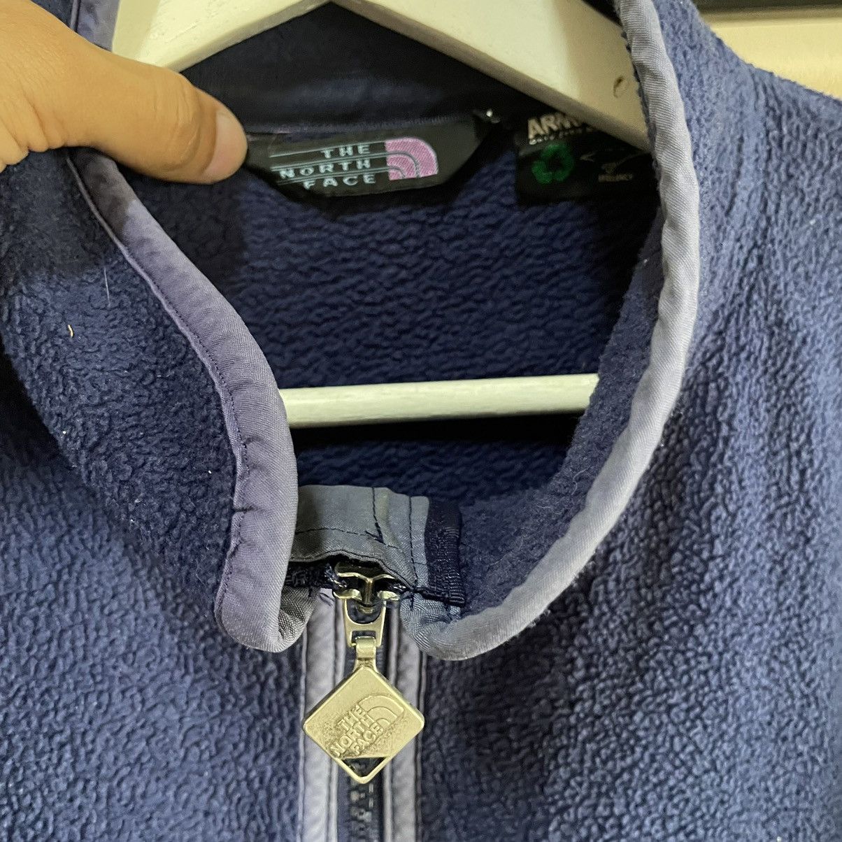 The North Face × Vintage 💥90s THE NORTH FACE FLEECE ZIPPER SWEATER JACKET Size US L / EU 52-54 / 3 - 7 Thumbnail
