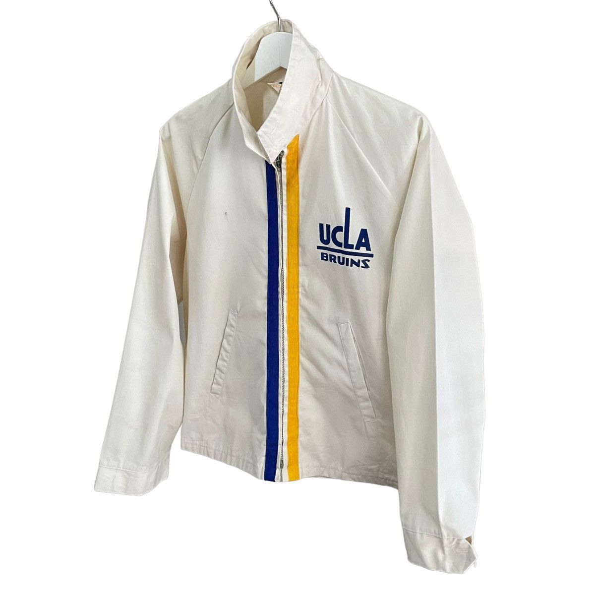 Vintage 💥 70s UCLA BRUIN ZIPPER LIGHT JACKET Size US M / EU 48-50 / 2 - 2 Thumbnail