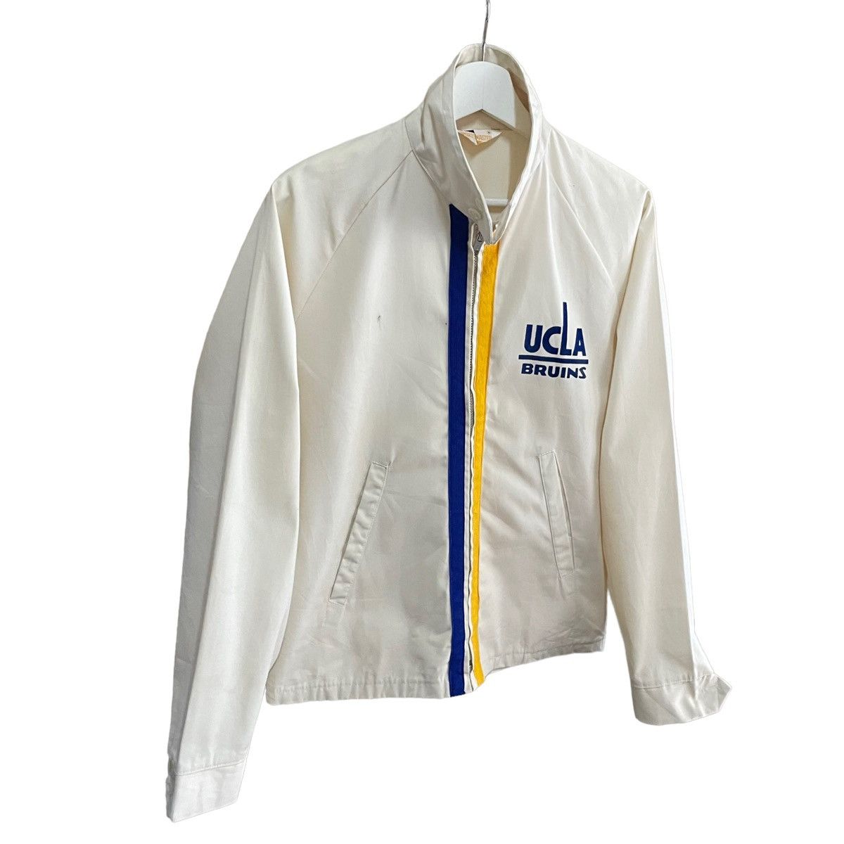 Vintage 💥 70s UCLA BRUIN ZIPPER LIGHT JACKET Size US M / EU 48-50 / 2 - 3 Thumbnail