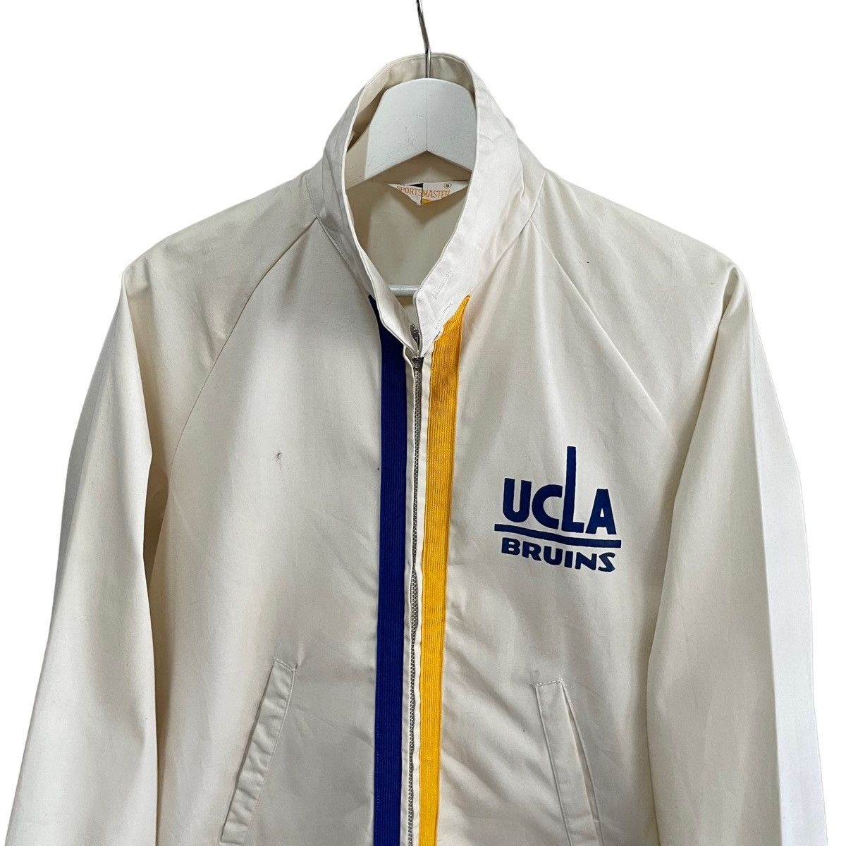 Vintage 💥 70s UCLA BRUIN ZIPPER LIGHT JACKET Size US M / EU 48-50 / 2 - 4 Thumbnail