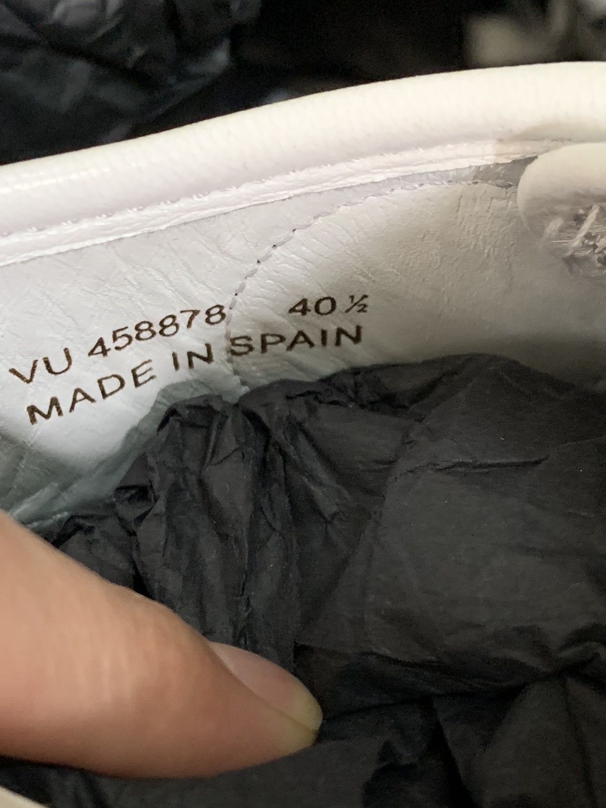 Saint Laurent Paris SL37 Saint Laurent Diamond Patch High Sneaker Size US 7 / EU 40 - 7 Thumbnail
