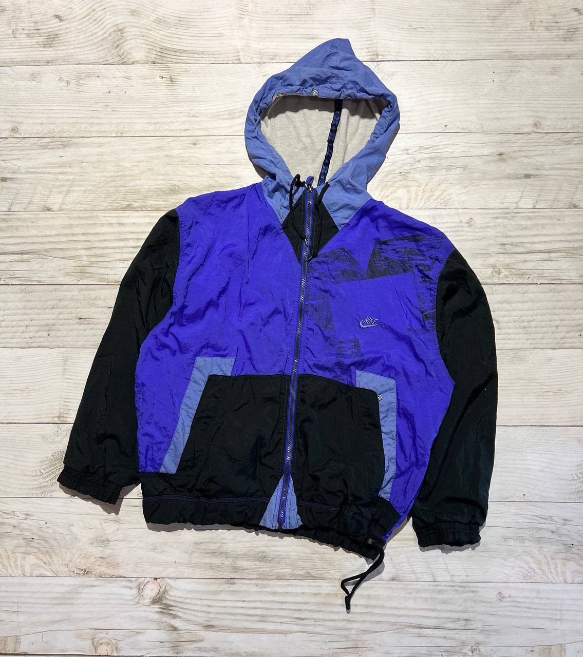 Nike Vintage Nike Windbreaker Nylon Track Jacket Size US M / EU 48-50 / 2 - 1 Thumbnail