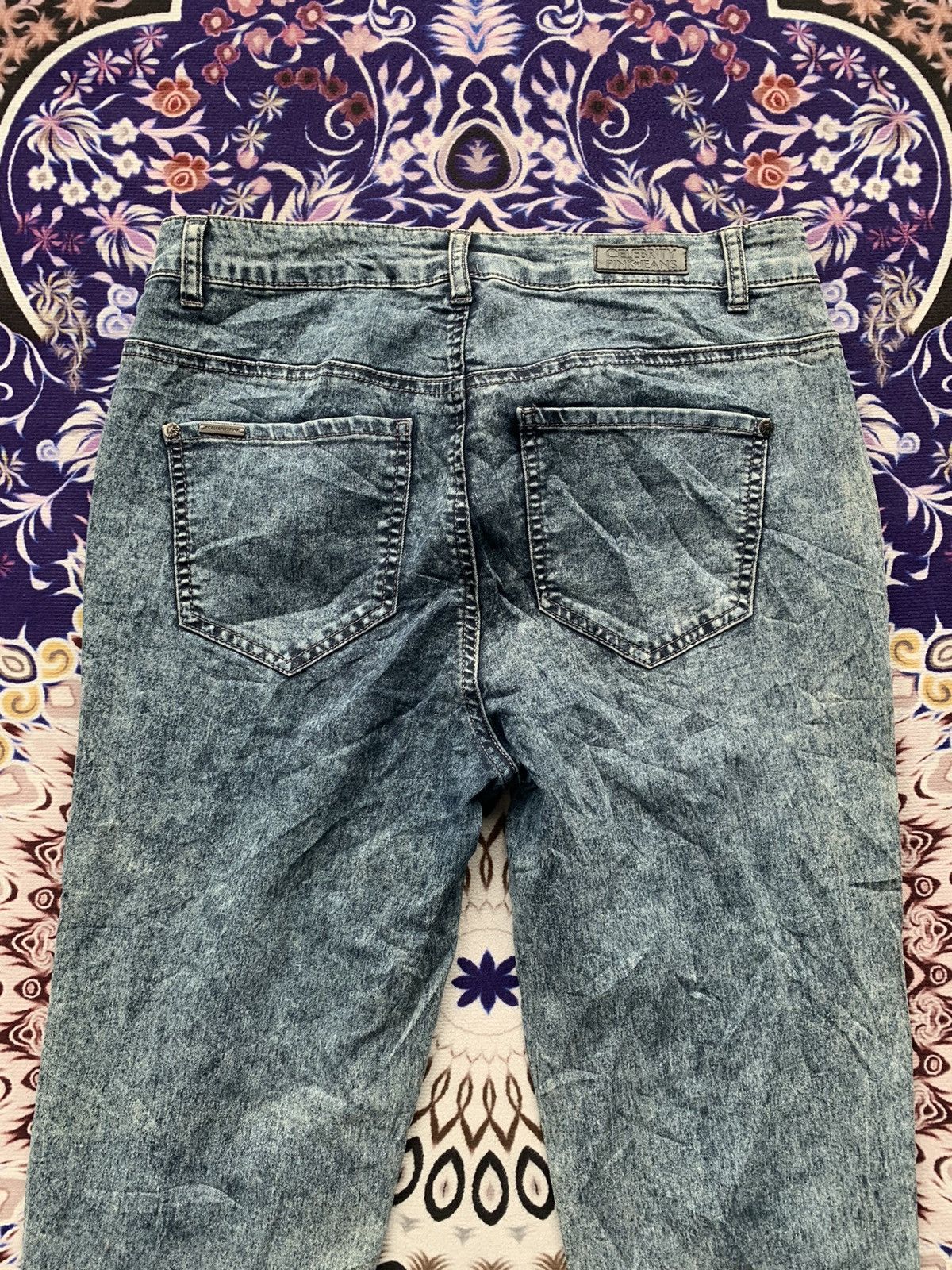 Designer Celebrity Pink Jeans Size US 34 / EU 50 - 7 Thumbnail