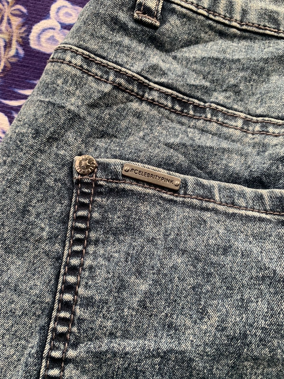 Designer Celebrity Pink Jeans Size US 34 / EU 50 - 8 Thumbnail