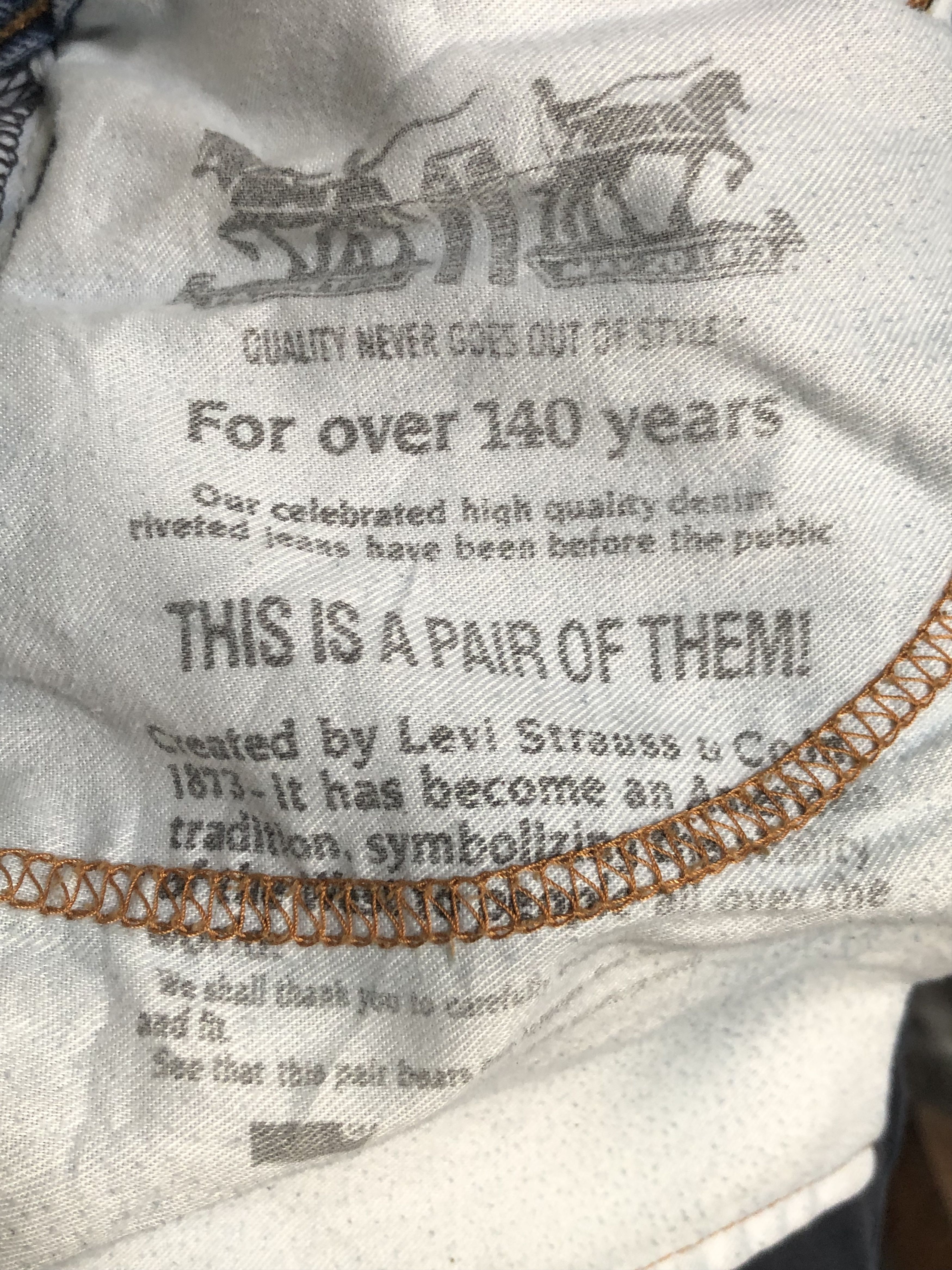 Levi's × Vintage Vintage Levis 514 Jean L332 Size US 31 - 13 Thumbnail