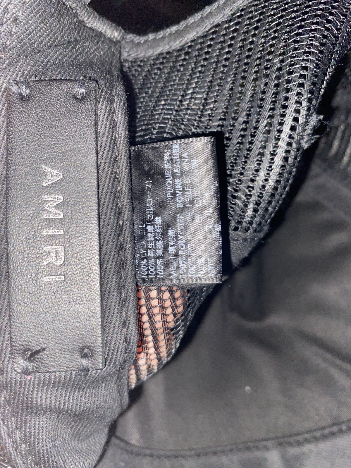 Amiri Black and Camo 3 star Trucker Size ONE SIZE - 5 Thumbnail