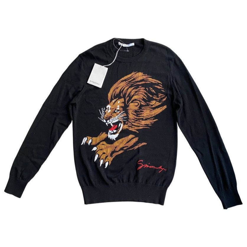 Givenchy Givenchy Lion Knit Sweater Size US S / EU 44-46 / 1 - 3 Thumbnail