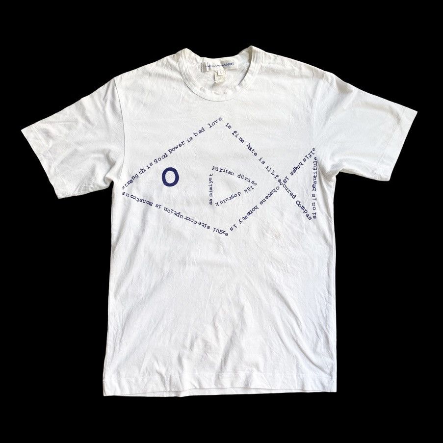 Comme des Garcons CDG Shirts Poem T Shirt Size US S / EU 44-46 / 1 - 1 Thumbnail