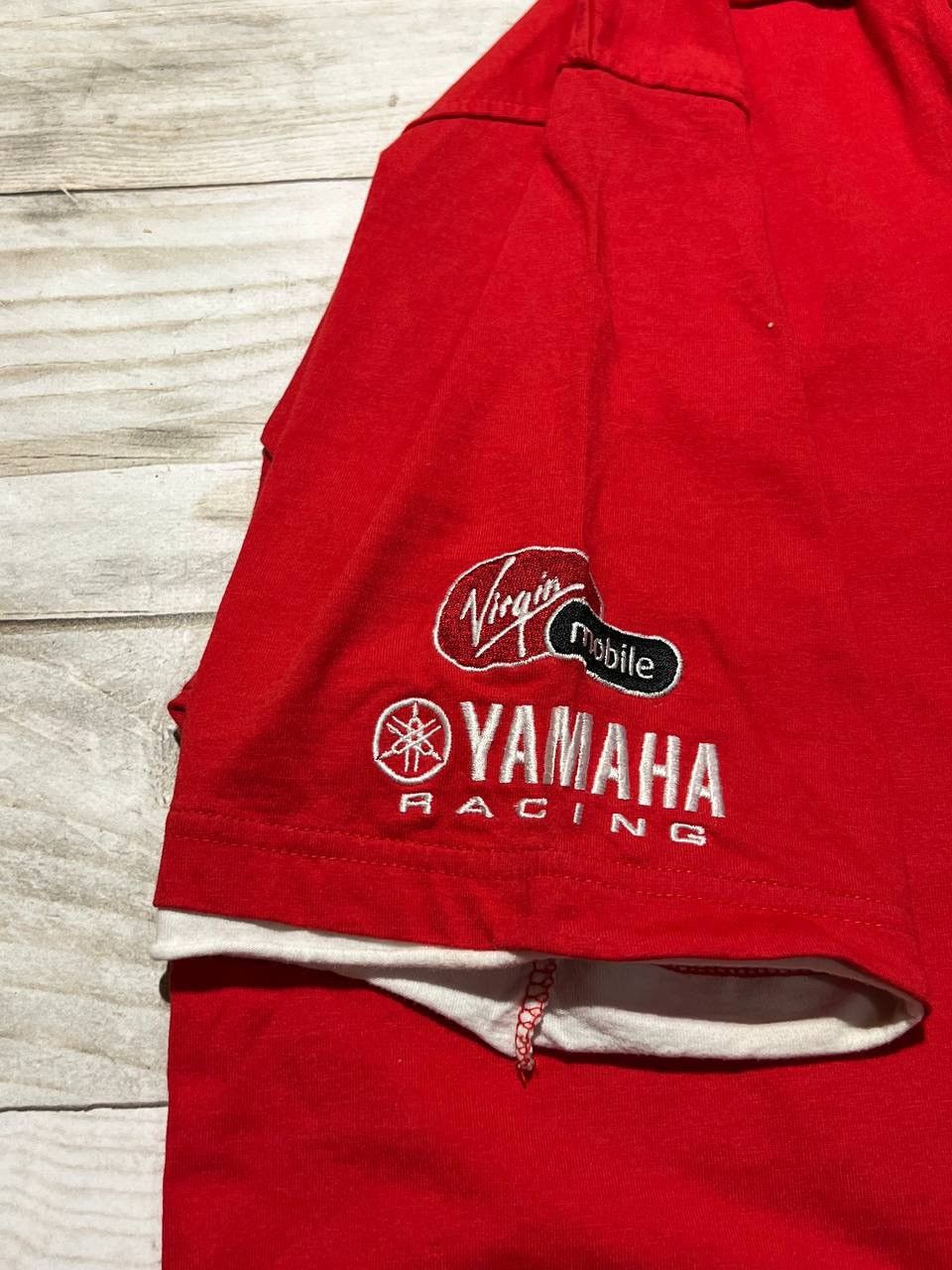 Vintage Yamaha Virgin Mobile Racing Polo Shirt F1 Grand Prix Red XL Size US XL / EU 56 / 4 - 8 Thumbnail