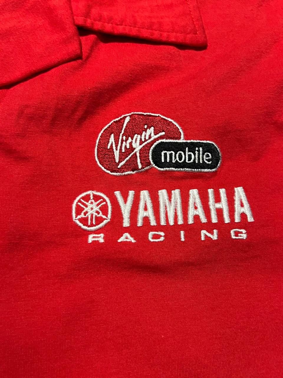 Vintage Yamaha Virgin Mobile Racing Polo Shirt F1 Grand Prix Red XL Size US XL / EU 56 / 4 - 6 Thumbnail