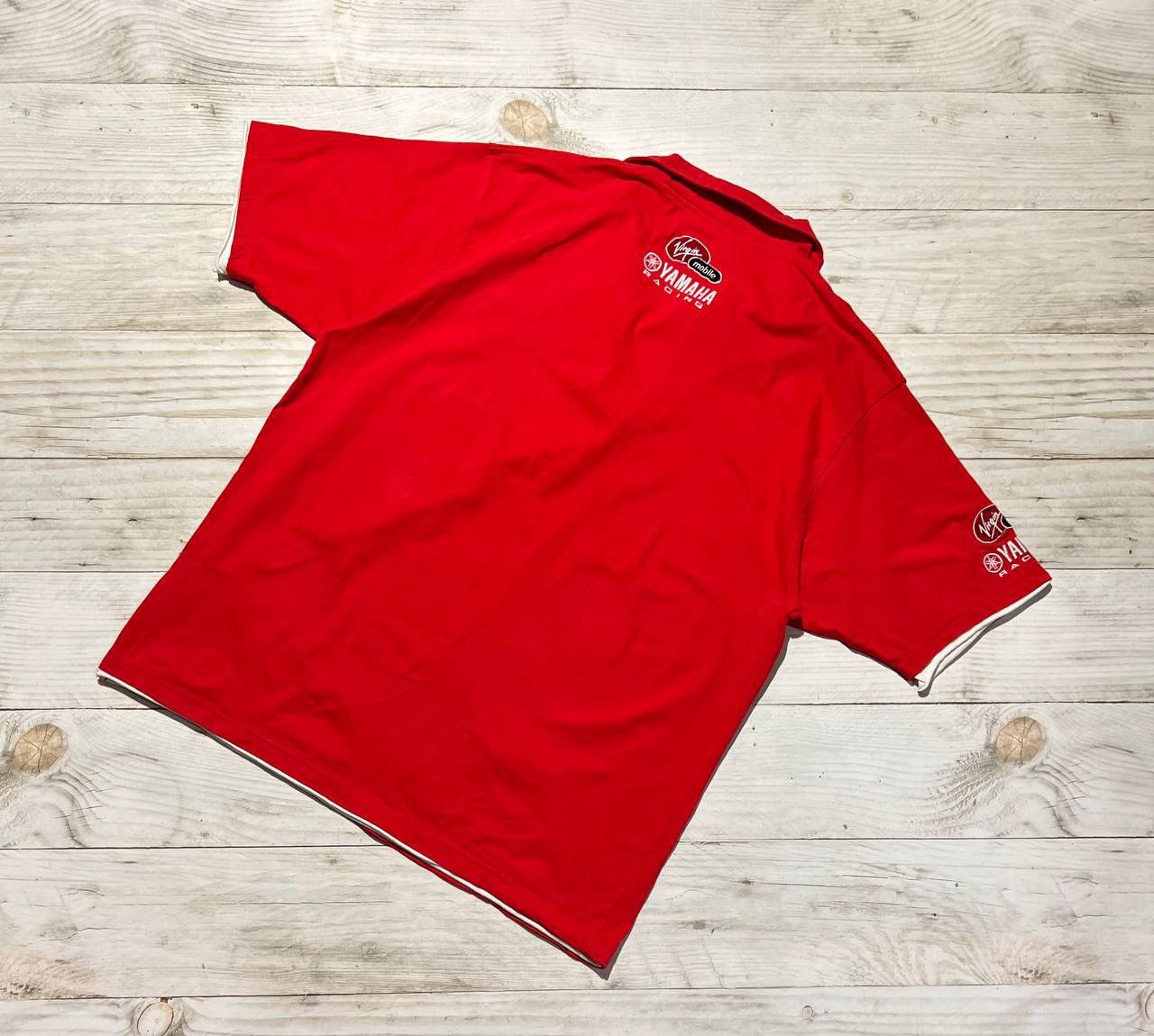 Vintage Yamaha Virgin Mobile Racing Polo Shirt F1 Grand Prix Red XL Size US XL / EU 56 / 4 - 11 Thumbnail